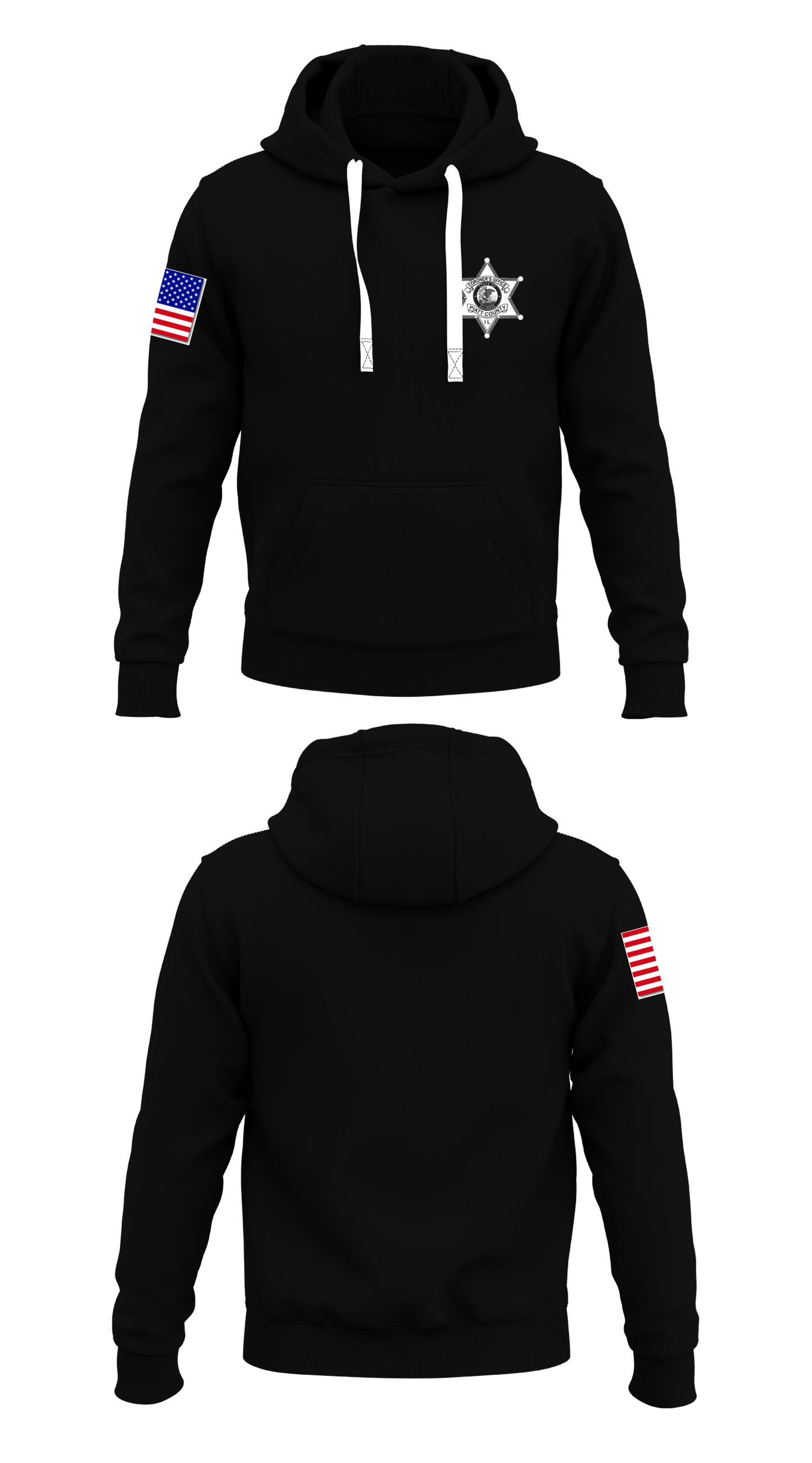 Coroner Store 1 Core Men's Hooded Performance Sweatshirt - 97244740235