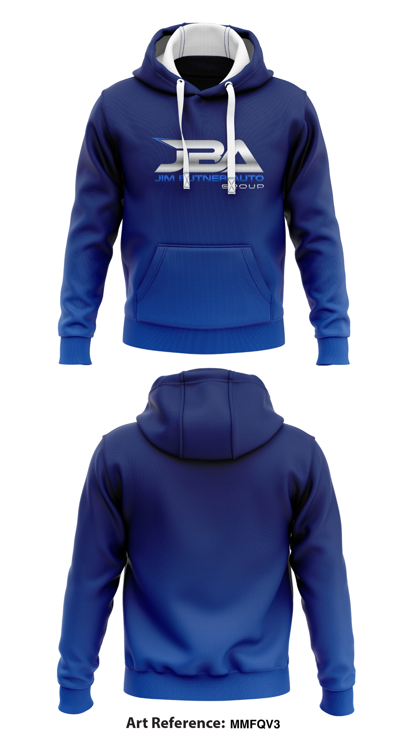 Jim Butner Auto Group Store 1 Core Men's Hooded Performance Sweatshirt - MmFqV3