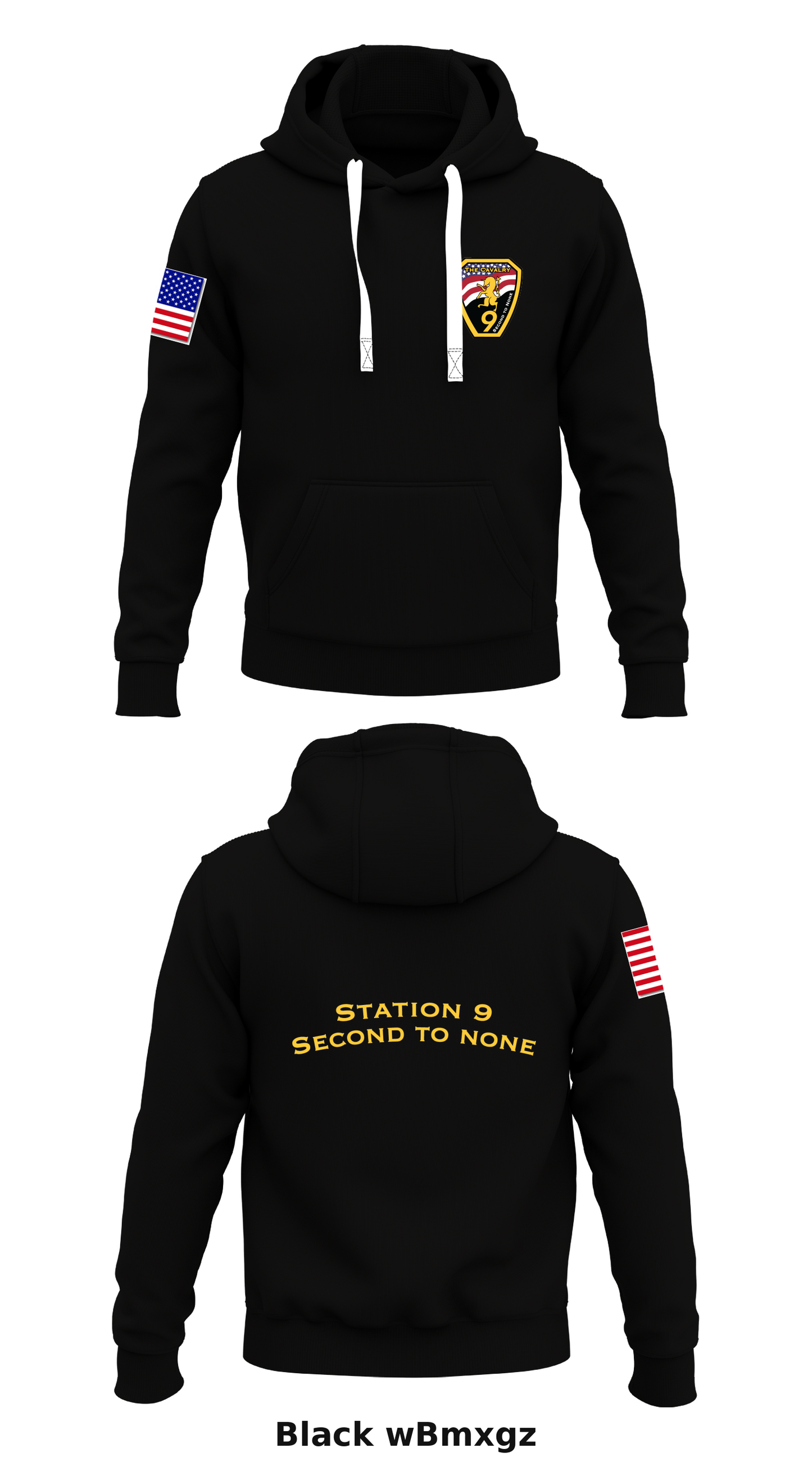 Cavalry 9 Store 1 Core Men's Hooded Performance Sweatshirt - wBmxgz