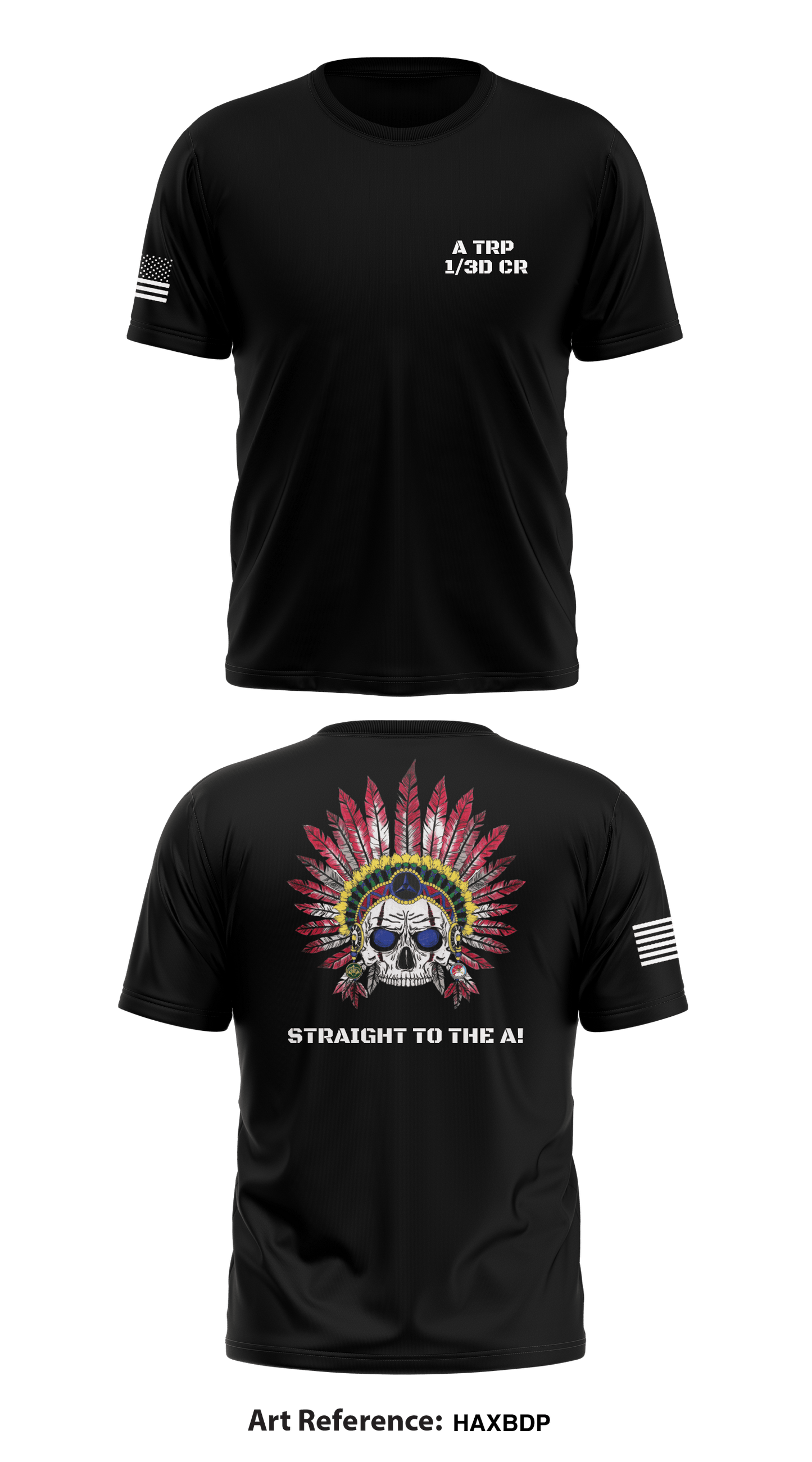 Apache, 1/3D CR Store 1 Core Men's SS Performance Tee - hAXbdp