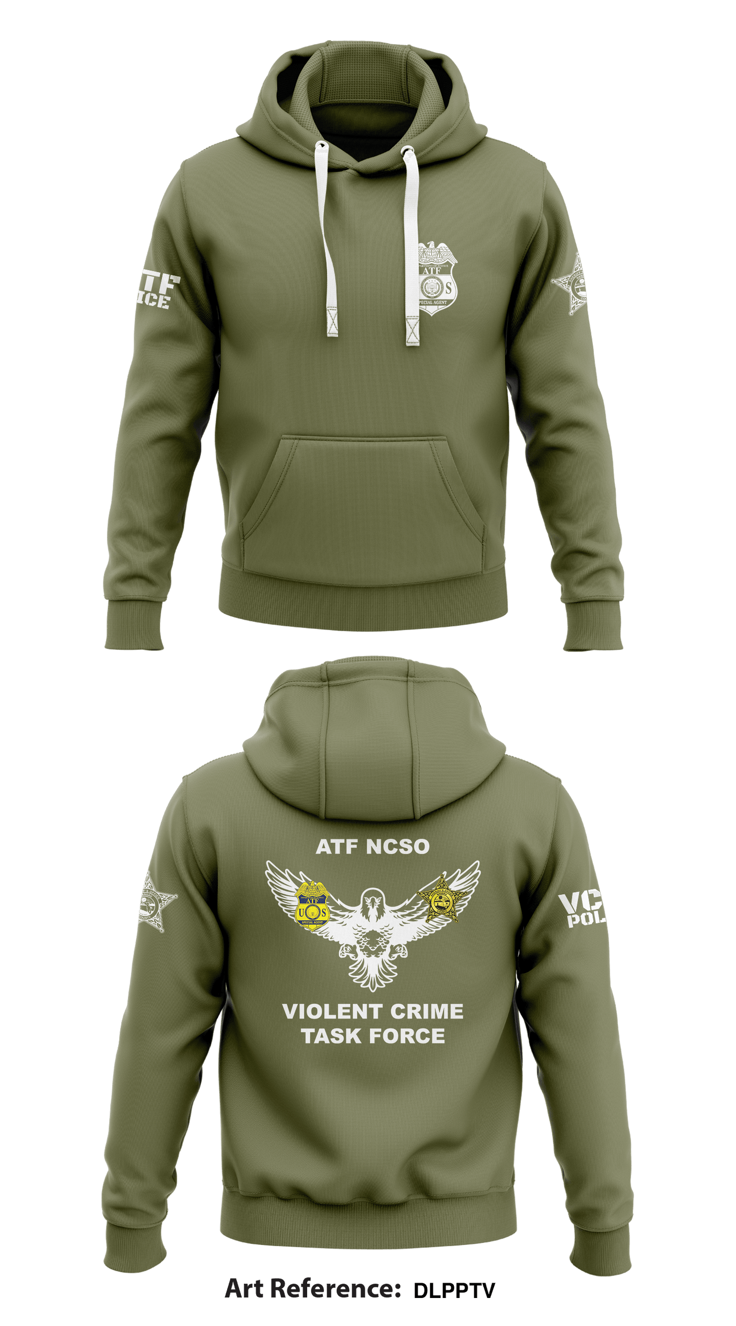 NCSO VCIT Store 1 Core Men's Hooded Performance Sweatshirt - dLPPTv