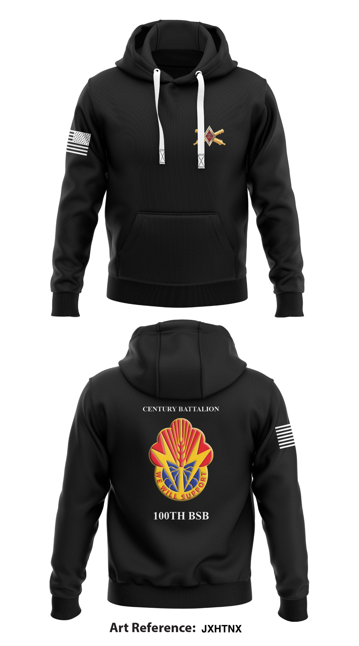75th Field Artillery Brigade Store 1 Core Men's Hooded Performance Sweatshirt - jxhtnx