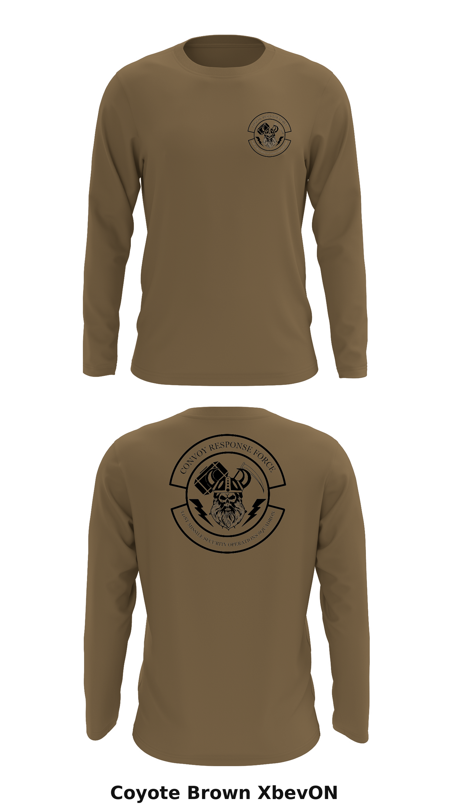 341 MSOS/CRF Store 1 Core Men's LS Performance Tee - XbevON