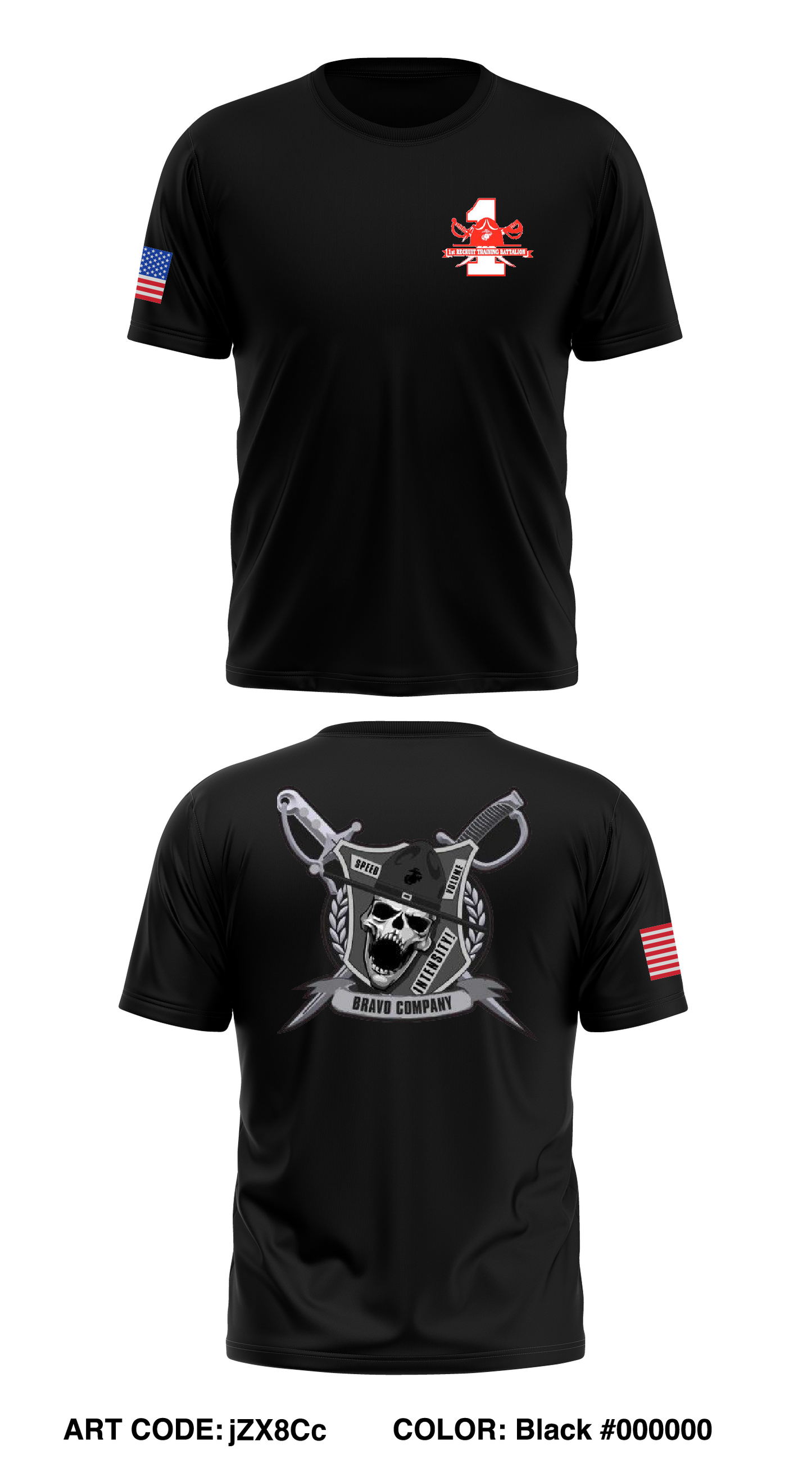 Bravo Company Store 2 Core Men's SS Performance Tee - jZX8Cc