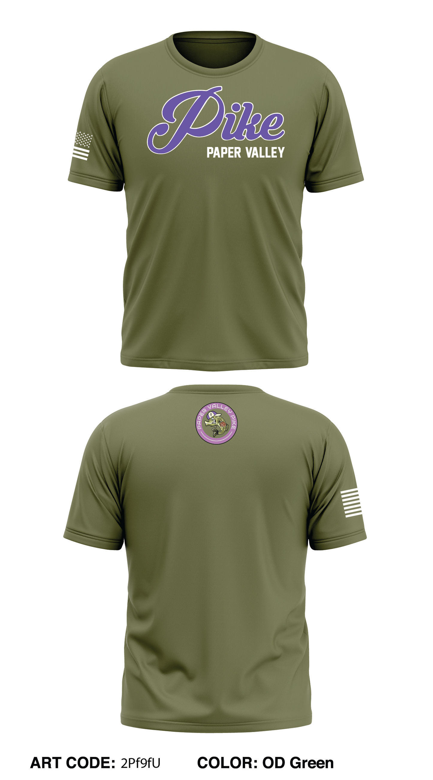 Paper Valley Pike Store 1 Core Men's SS Performance Tee - 2Pf9fU