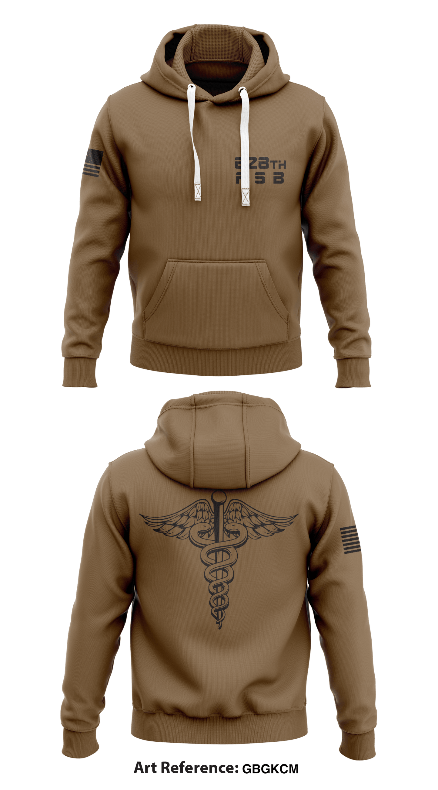 628th ASB Store 1 Core Men's Hooded Performance Sweatshirt - GBGkcm
