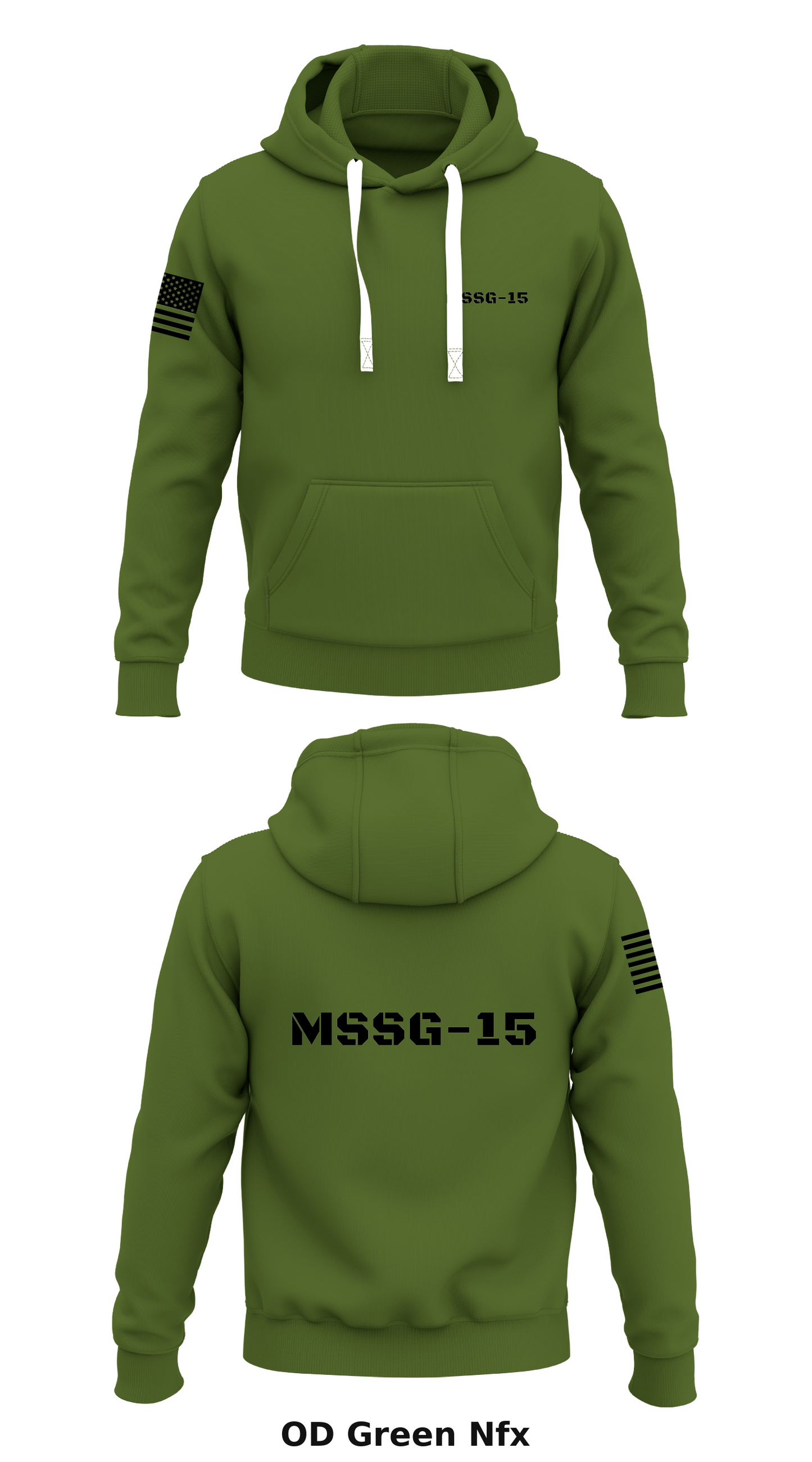 Mssg-15 Store 1 Core Men's Hooded Performance Sweatshirt - Nfx