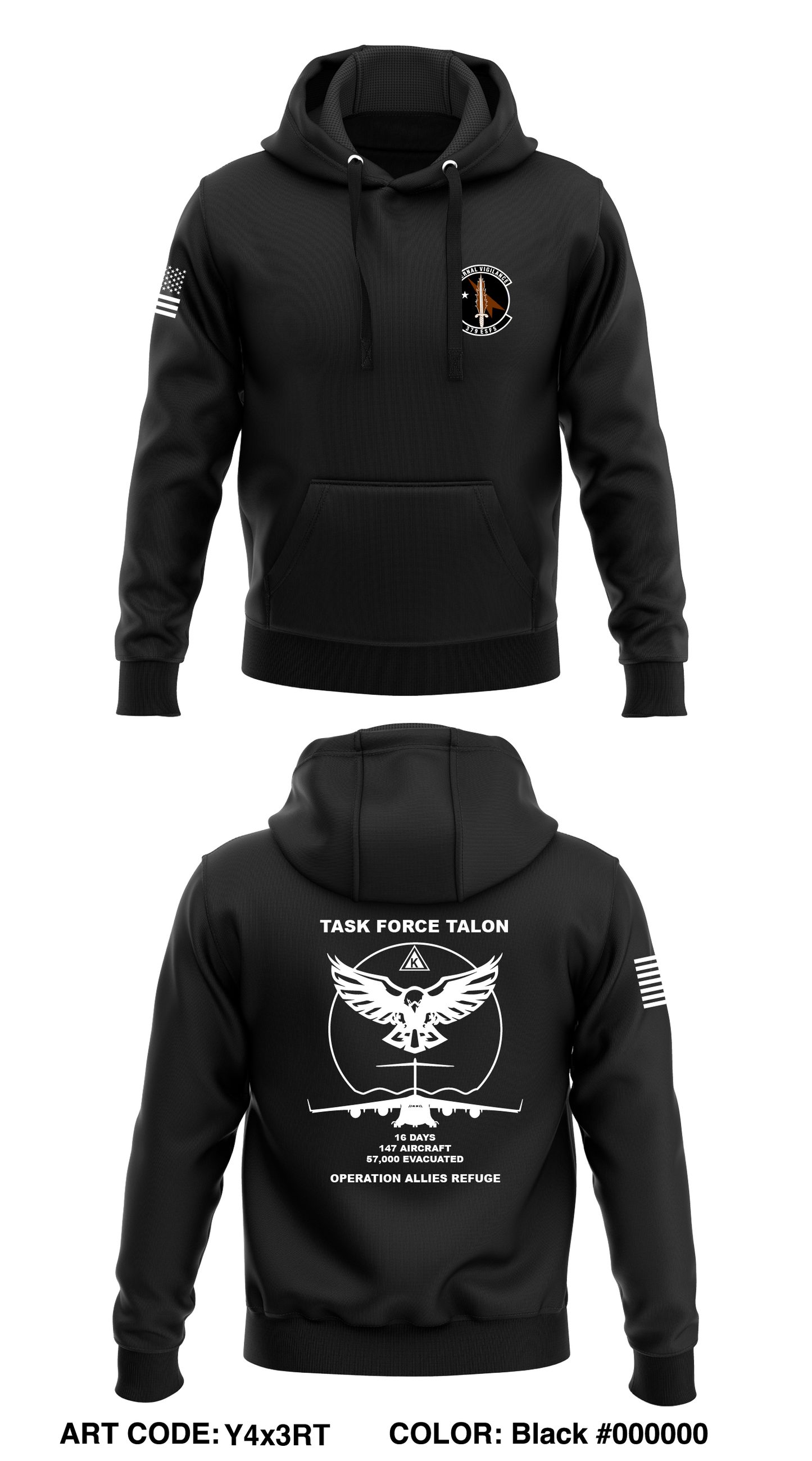 379 ESFS Store 1 Core Men's Hooded Performance Sweatshirt - Y4x3RT
