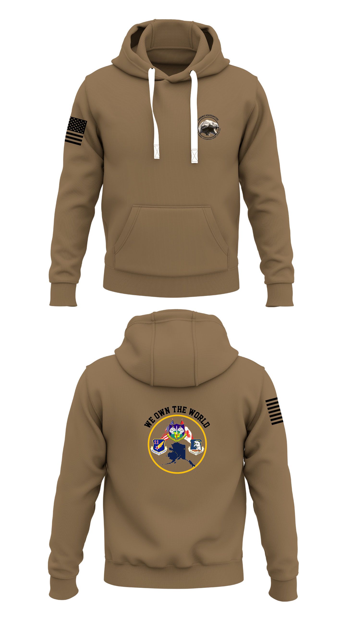 611 Air Operations Center Store 1 Core Men's Hooded Performance Sweatshirt - 73520797166