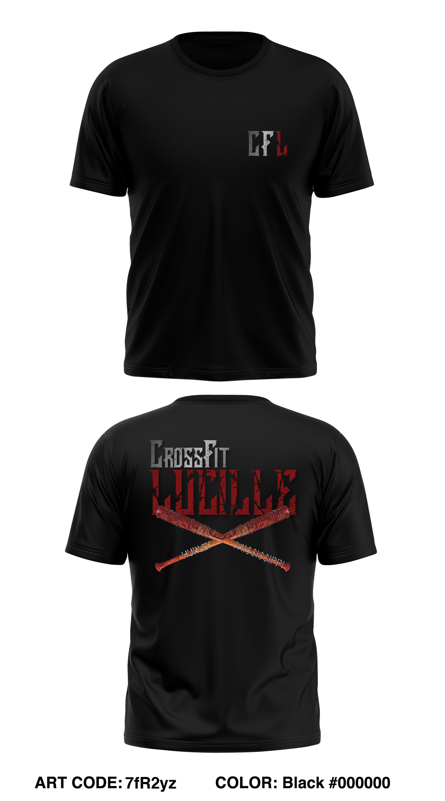 CrossFit Lucille Store 1 Core Men's SS Performance Tee - 7fR2yz