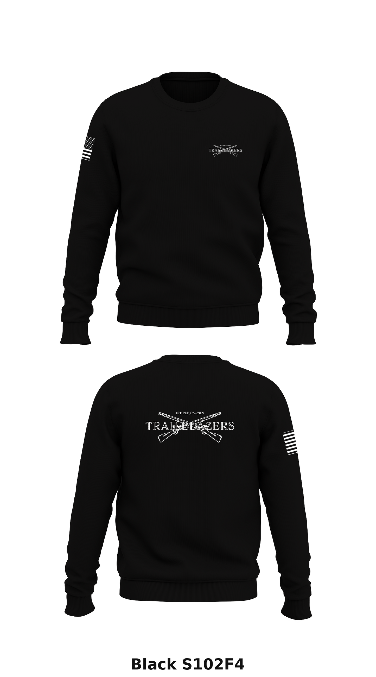 C2-39 Store 1 Core Men's Crewneck Performance Sweatshirt - S102F4