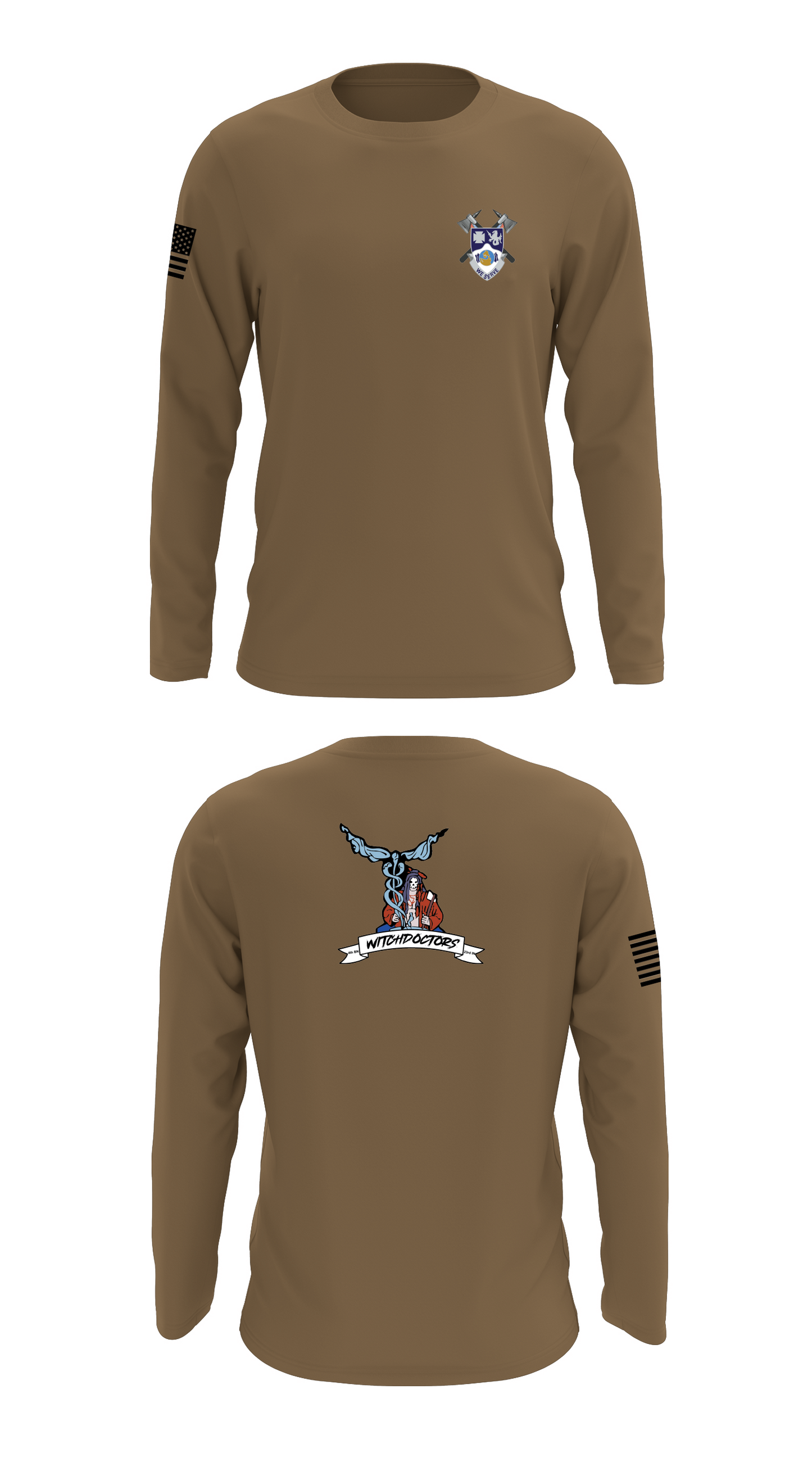 HHC 4-23 IN WITCHDOCTORS Store 1 Core Men's LS Performance Tee - 81883142380