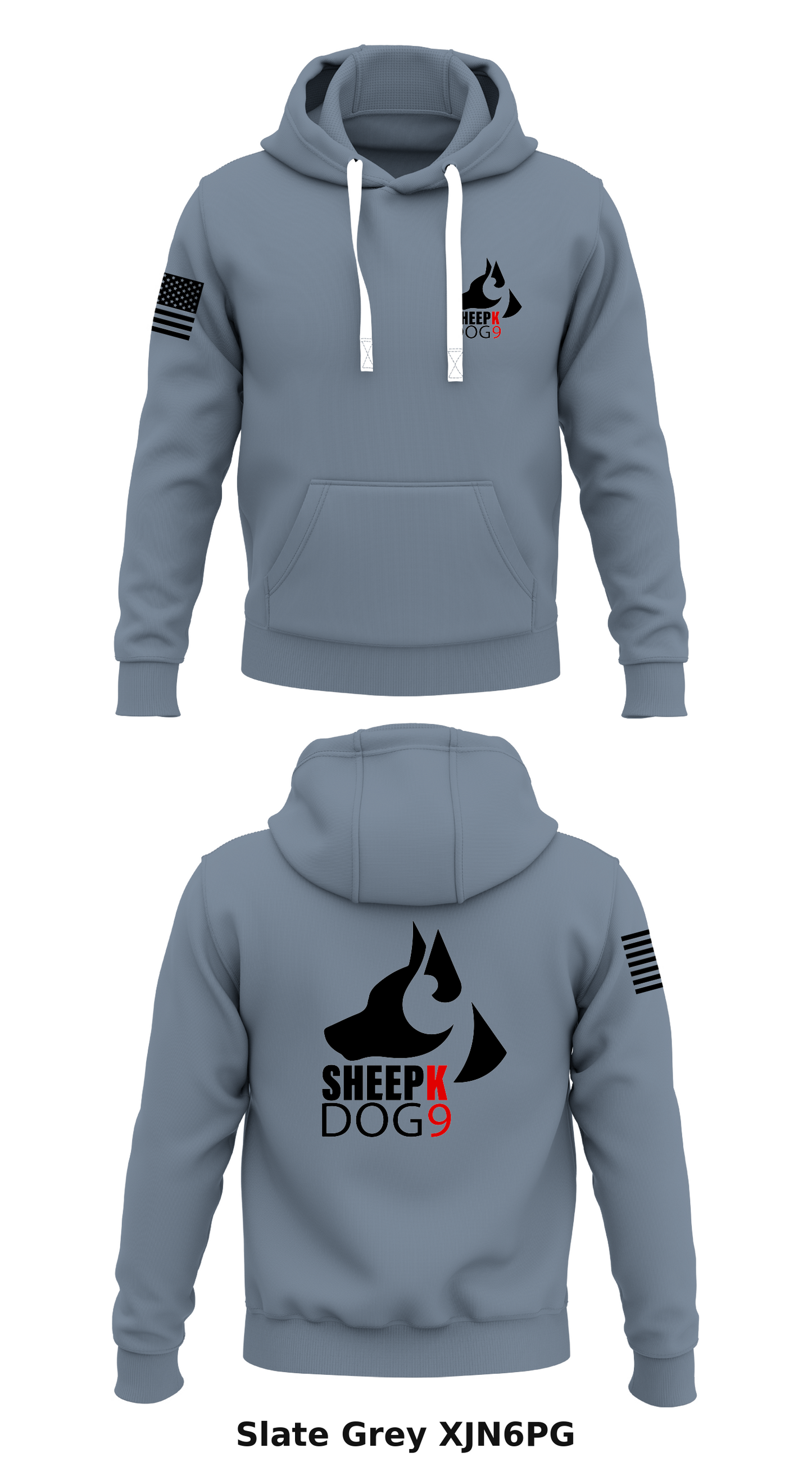 K9 UNIT Store 1 Core Men's Hooded Performance Sweatshirt - XJN6PG
