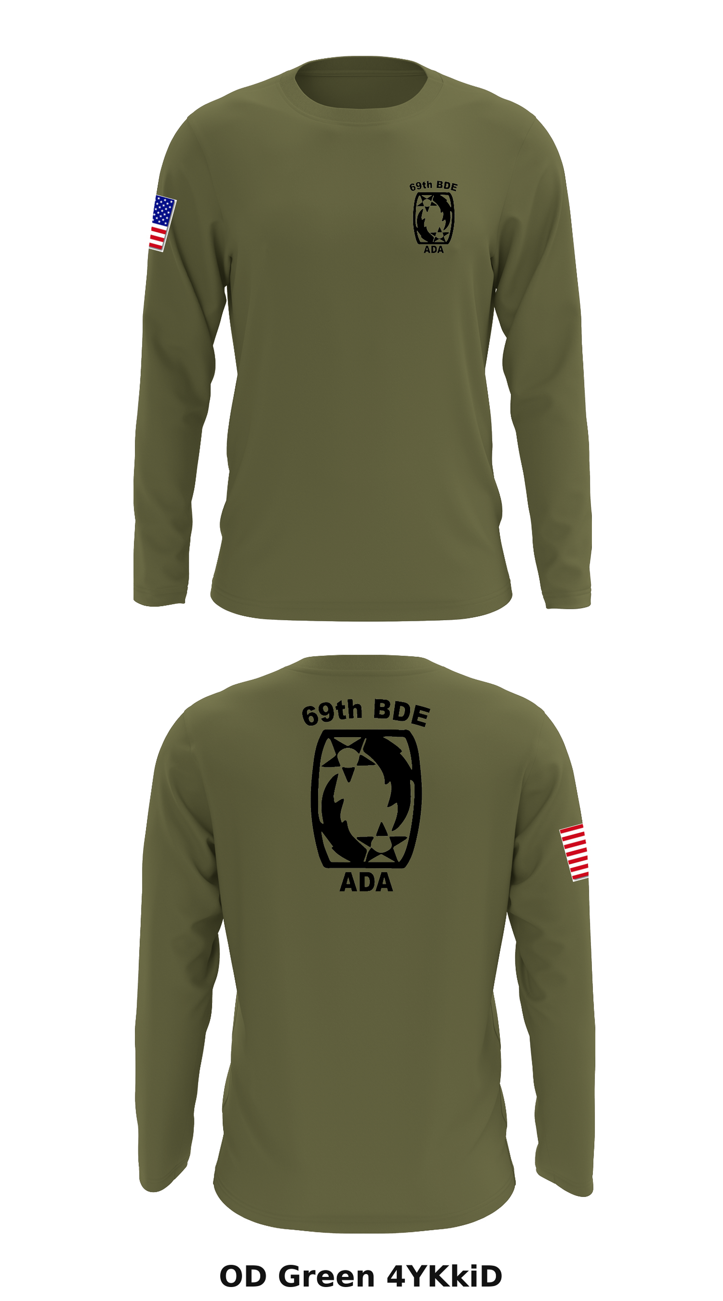 69th ADA Store 1 Core Men's LS Performance Tee - 4YKkiD