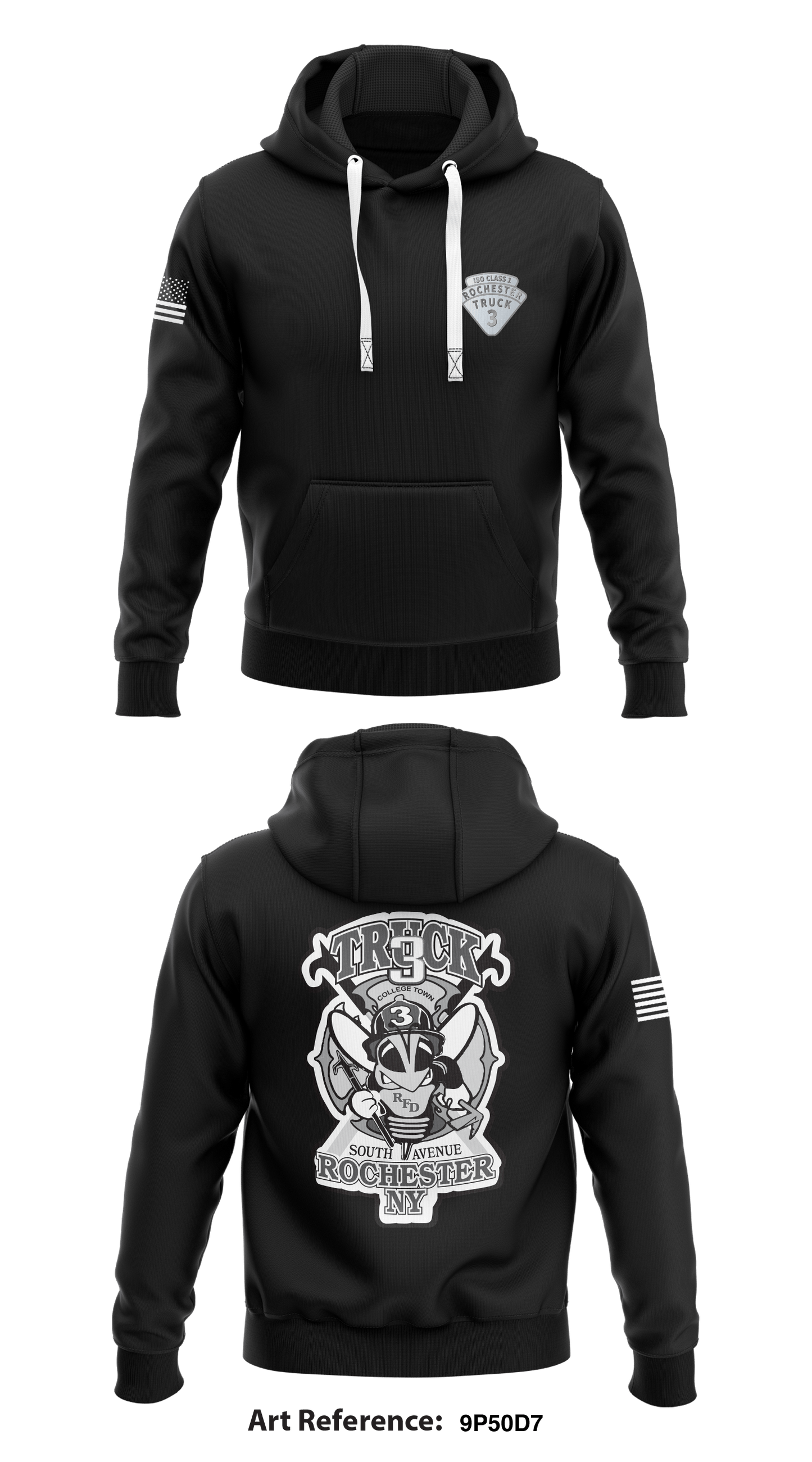 RFD Truck 3 Store 1 Core Men's Hooded Performance Sweatshirt - 9P50d7