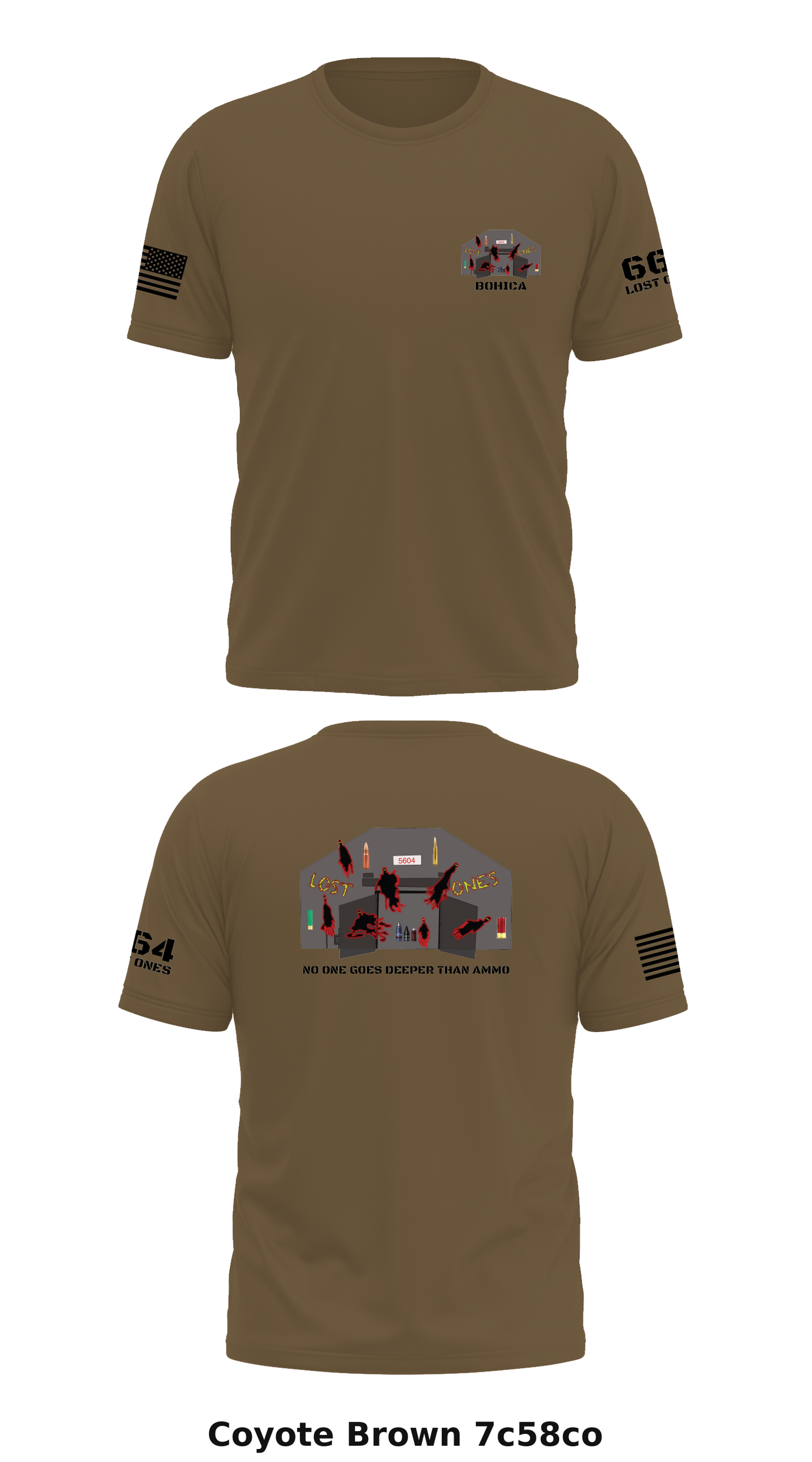 664 OD PLT Store 1 Core Men's SS Performance Tee - 7c58co
