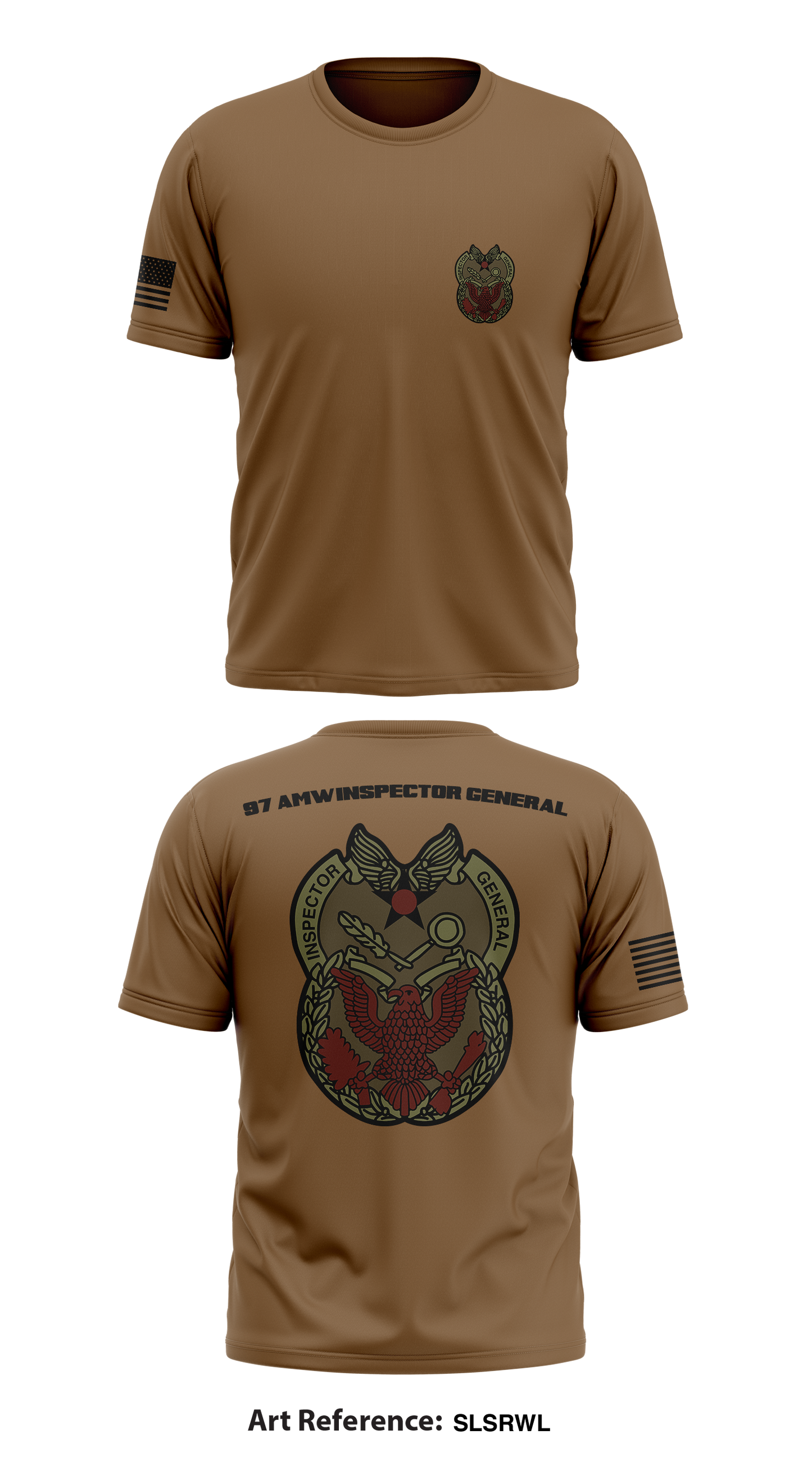 97 AMW/Inspector General Core Men's SS Performance Tee - sLSrWL