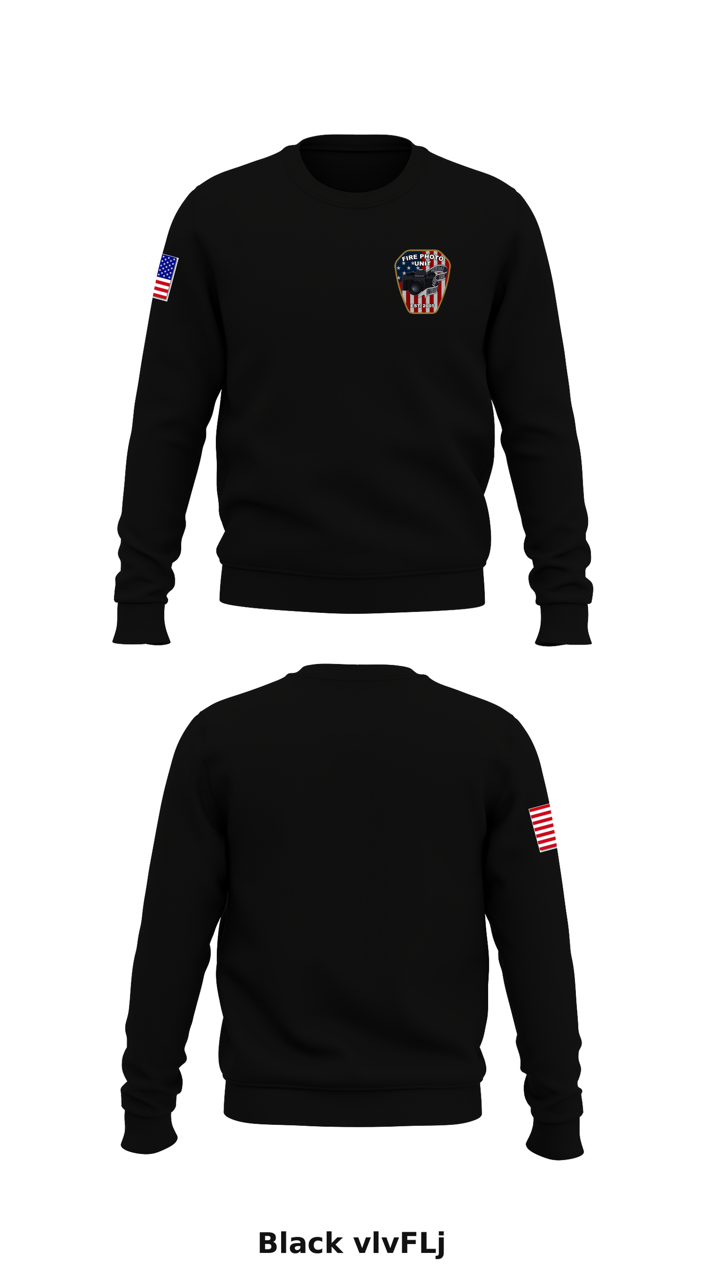 Fire Photo Unit Store 1 Core Men's Crewneck Performance Sweatshirt - vlvFLj