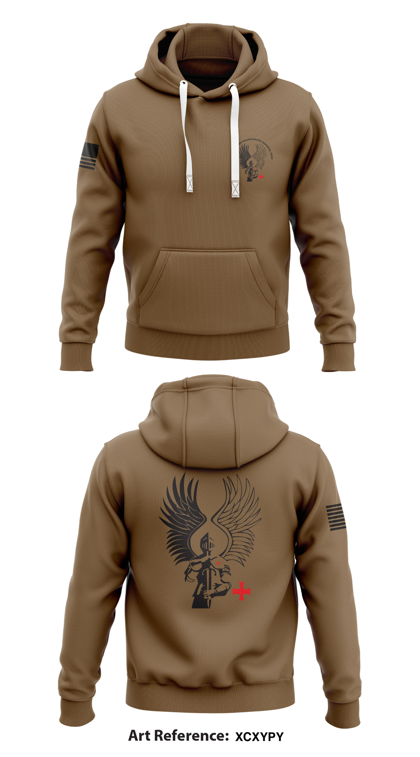 745th Forward Resuscitative Surgical Team Store 1 Core Men's Hooded Performance Sweatshirt - xCXypY
