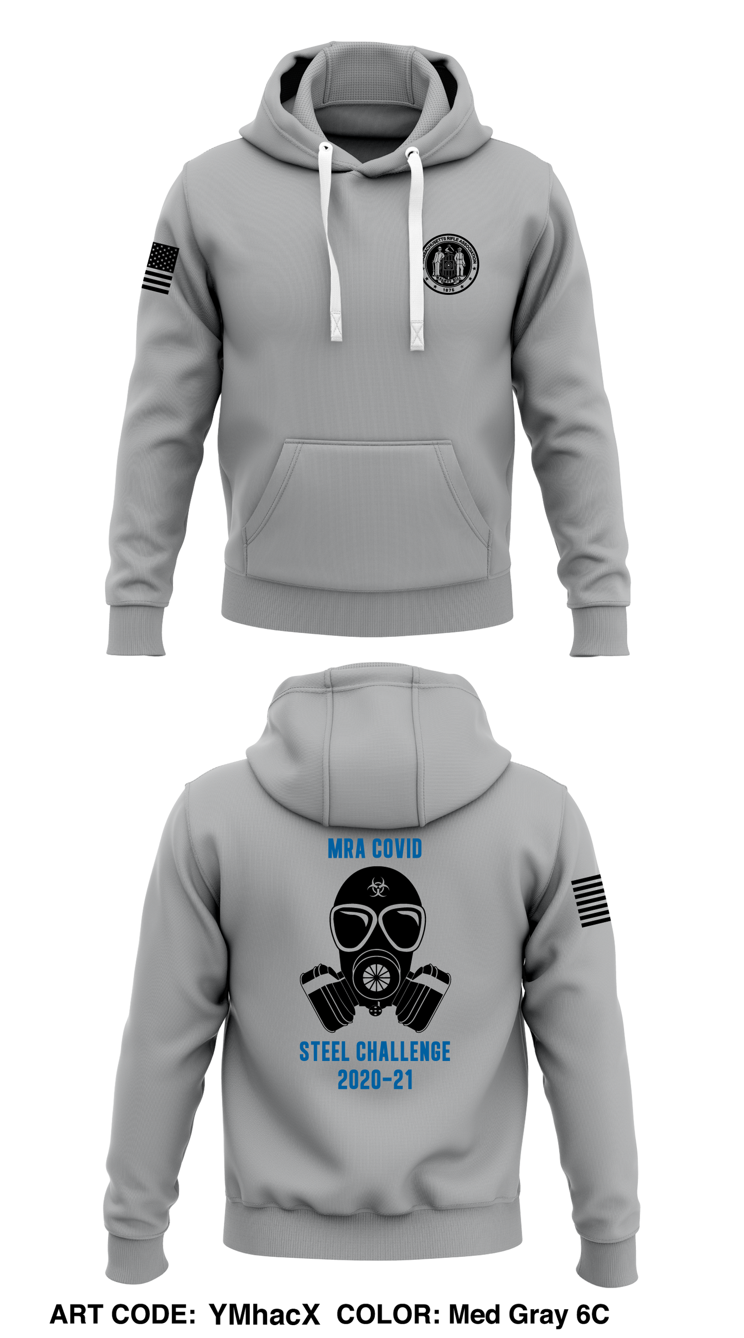 Mass Rifle Association Store 1 Core Men's Hooded Performance Sweatshirt - YMhacX