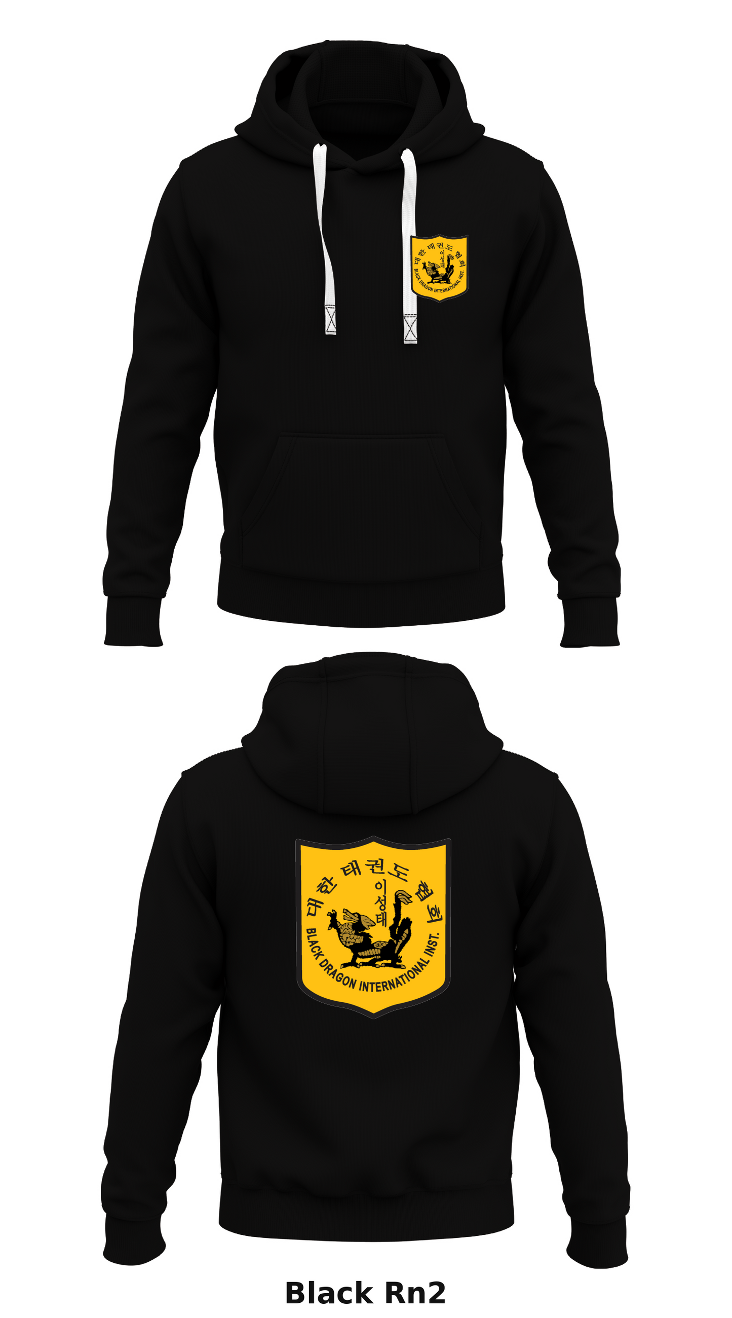Blackhawk TaeKwonDo Store 1 Core Men's Hooded Performance Sweatshirt - Rn2