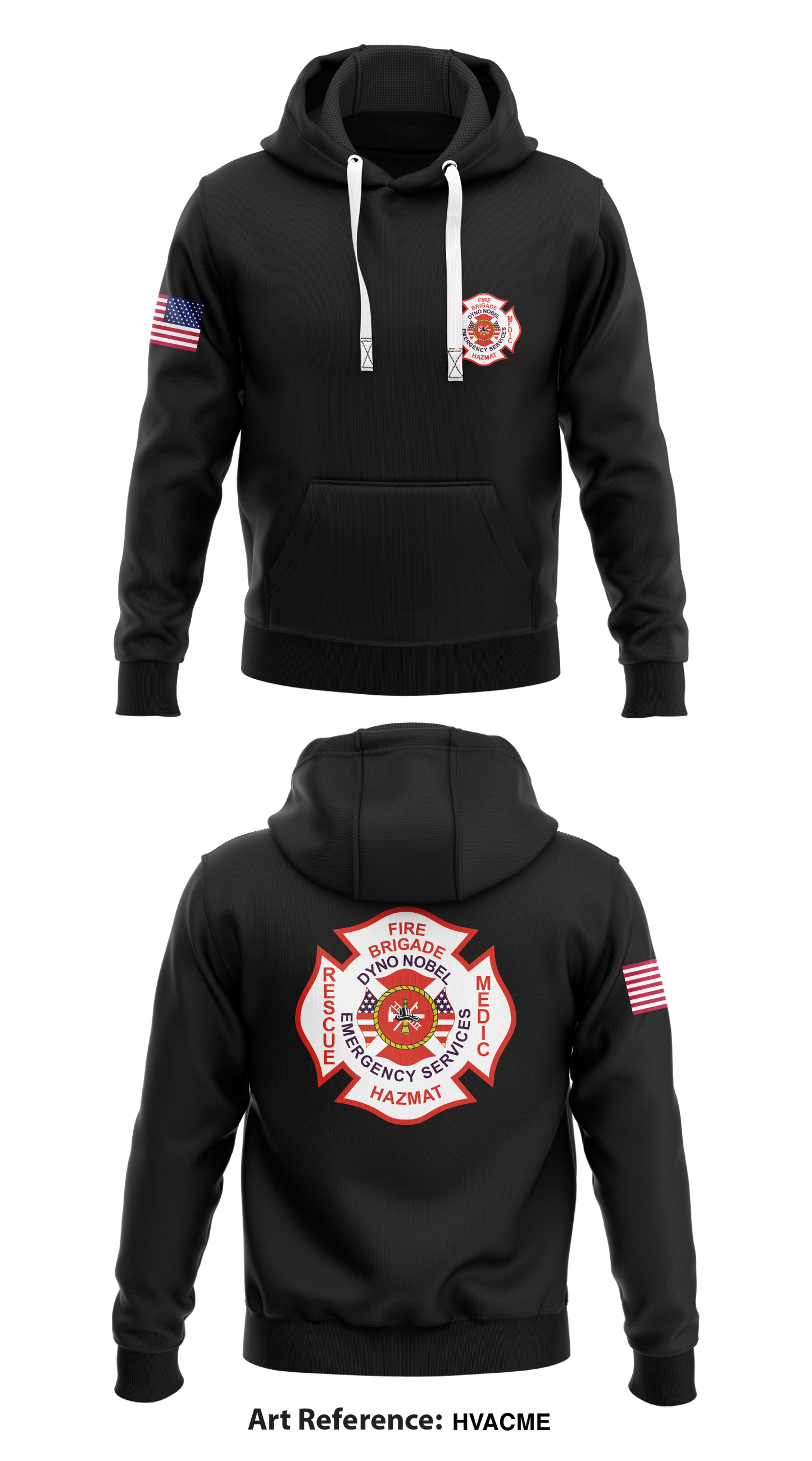 Dyno Nobel Emergency Services Store 1 Core Men's Hooded Performance Sweatshirt - hvacMe
