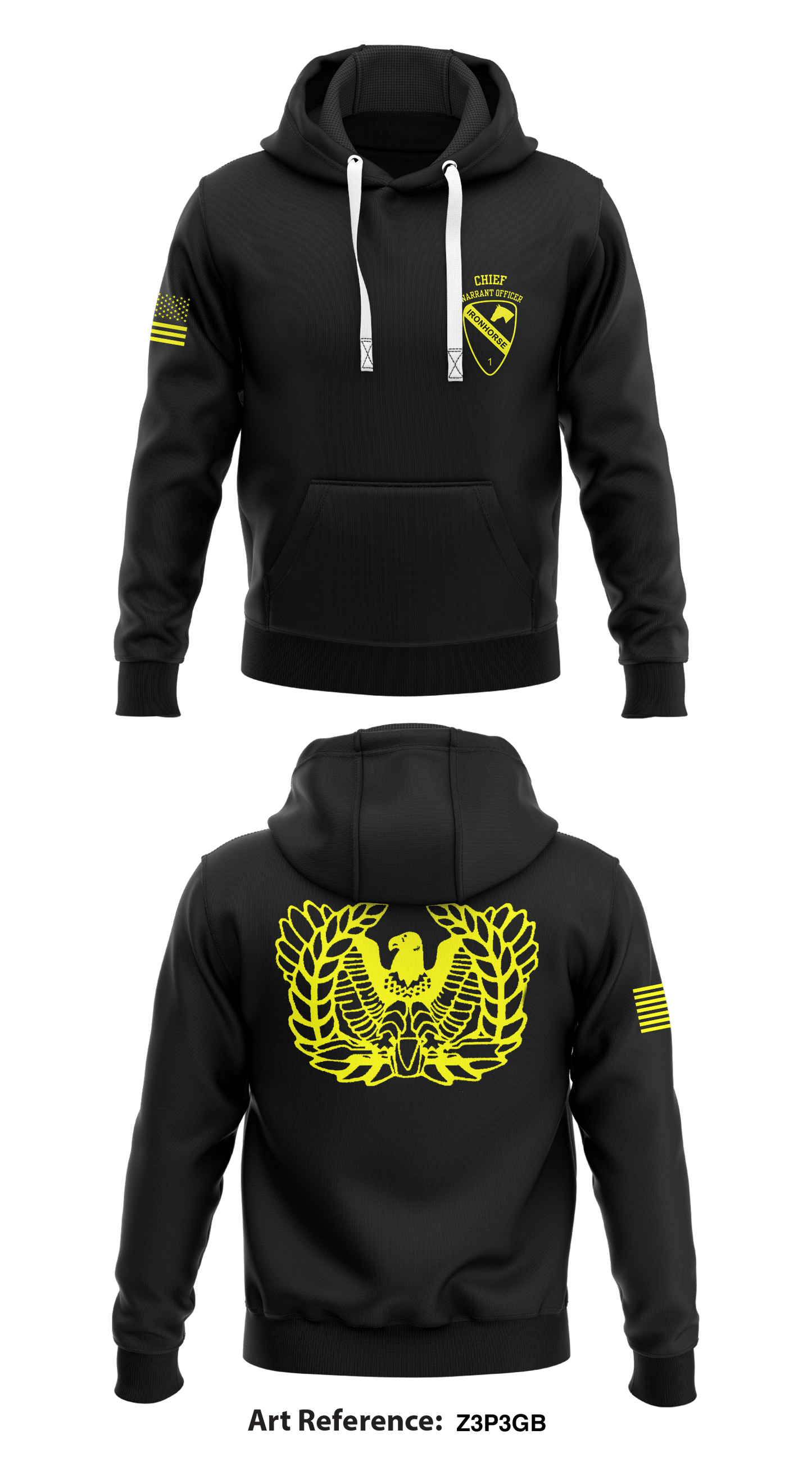 1ABCT/1CD Core Men's Hooded Performance Sweatshirt - Z3p3GB