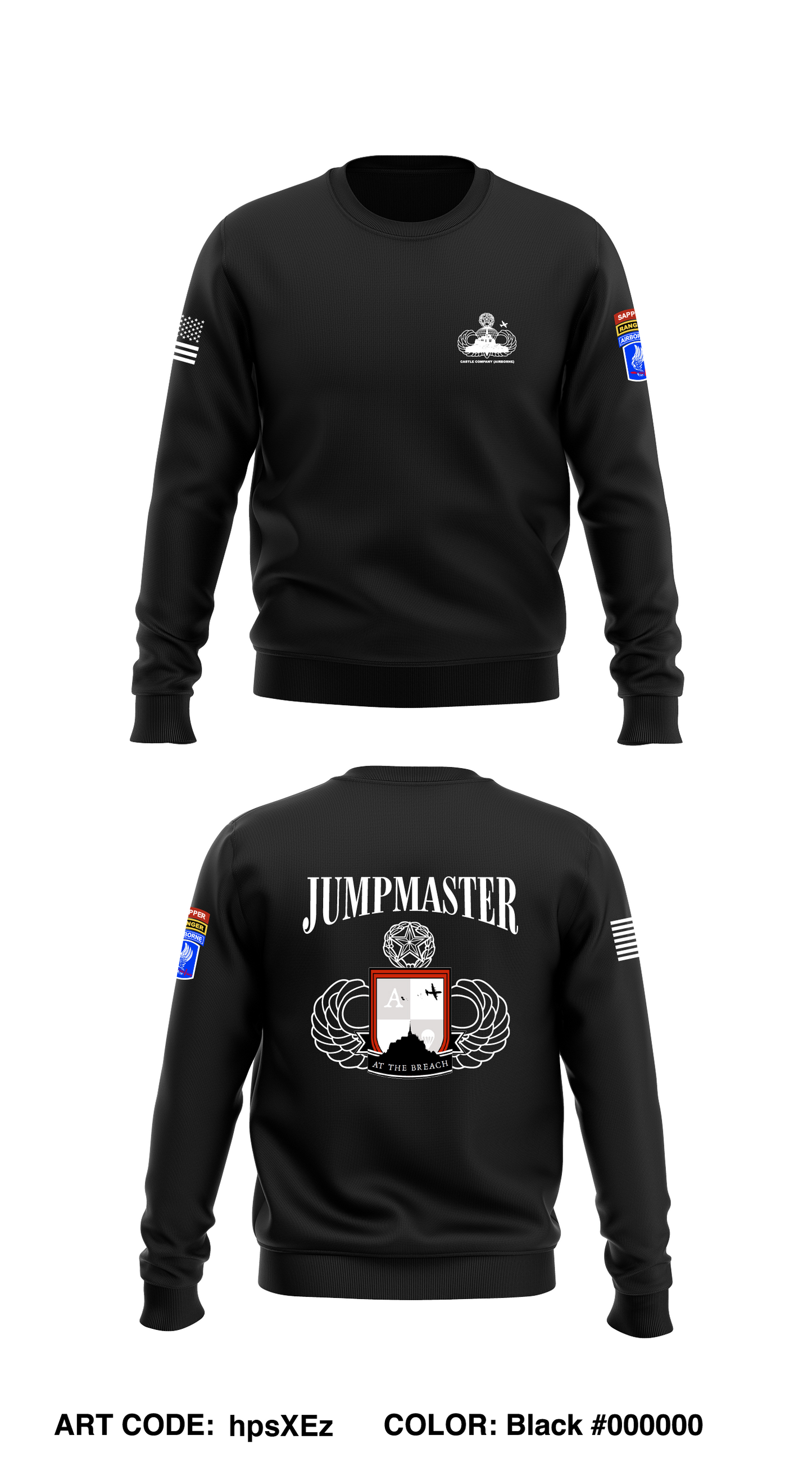 A Co 54th BEB Store 1 Core Men's Crewneck Performance Sweatshirt - hpsXEz