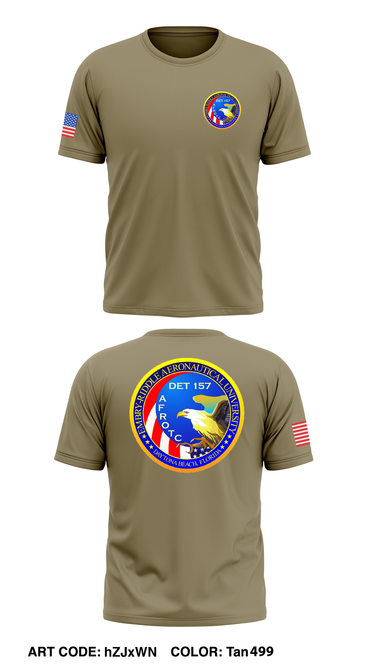 AFROTC Detachment 157 Store 1 Core Men's SS Performance Tee - hZJxWN