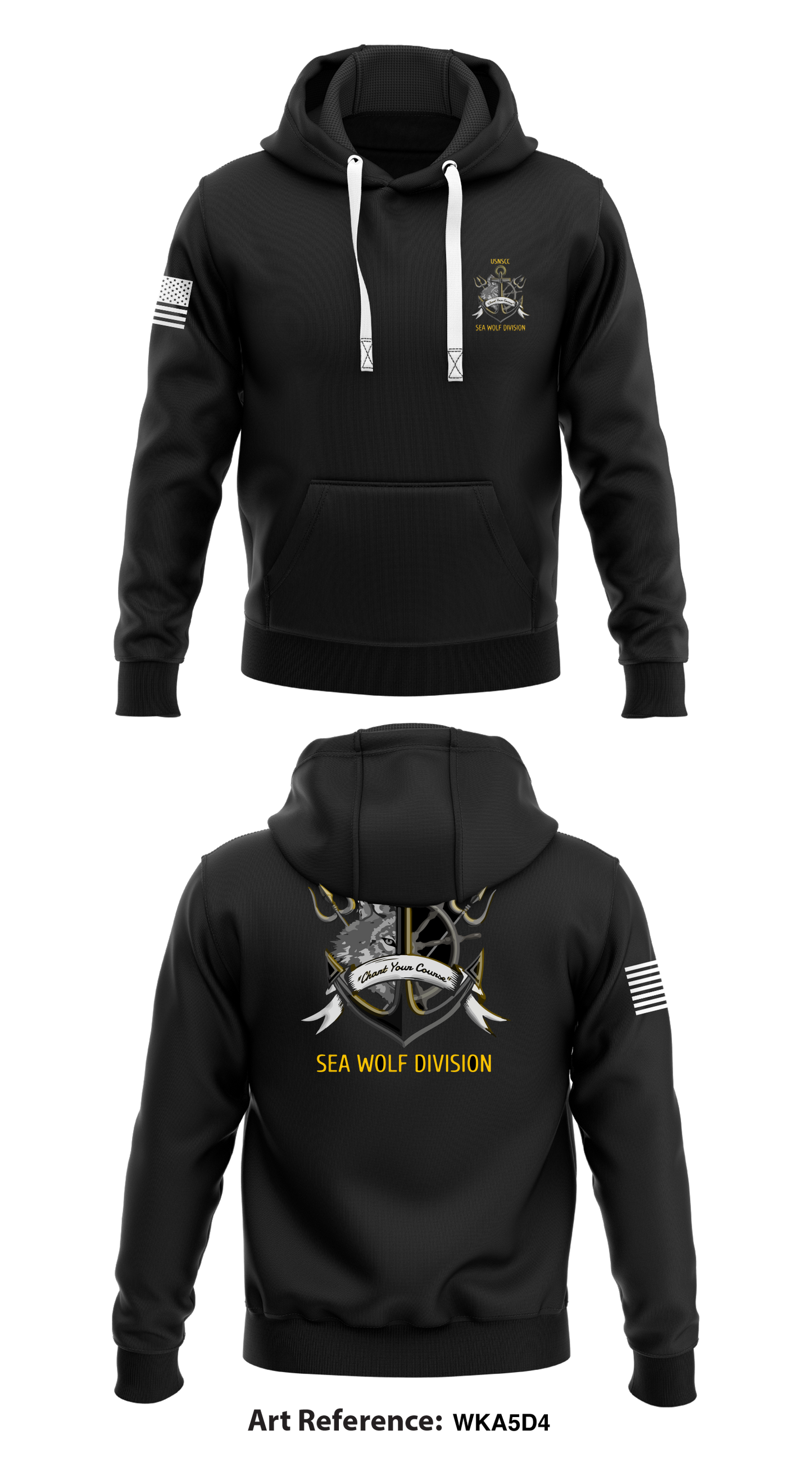 Sea Wolf Division - NBH Store 1 Core Men's Hooded Performance Sweatshirt - WKA5DA