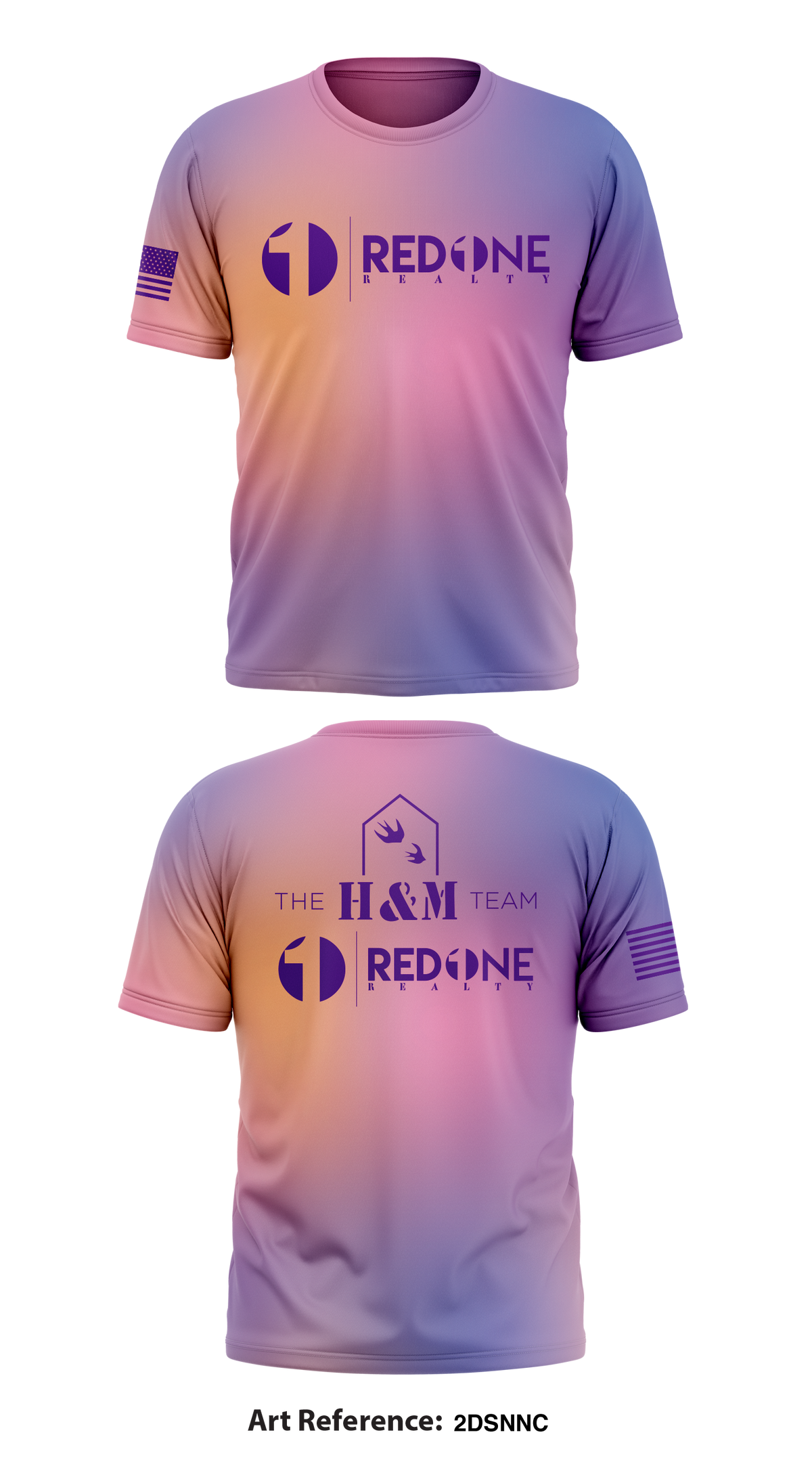 The H&M Team at Red 1 Realty Store 1 Core Men's SS Performance Tee - 2dSnNC