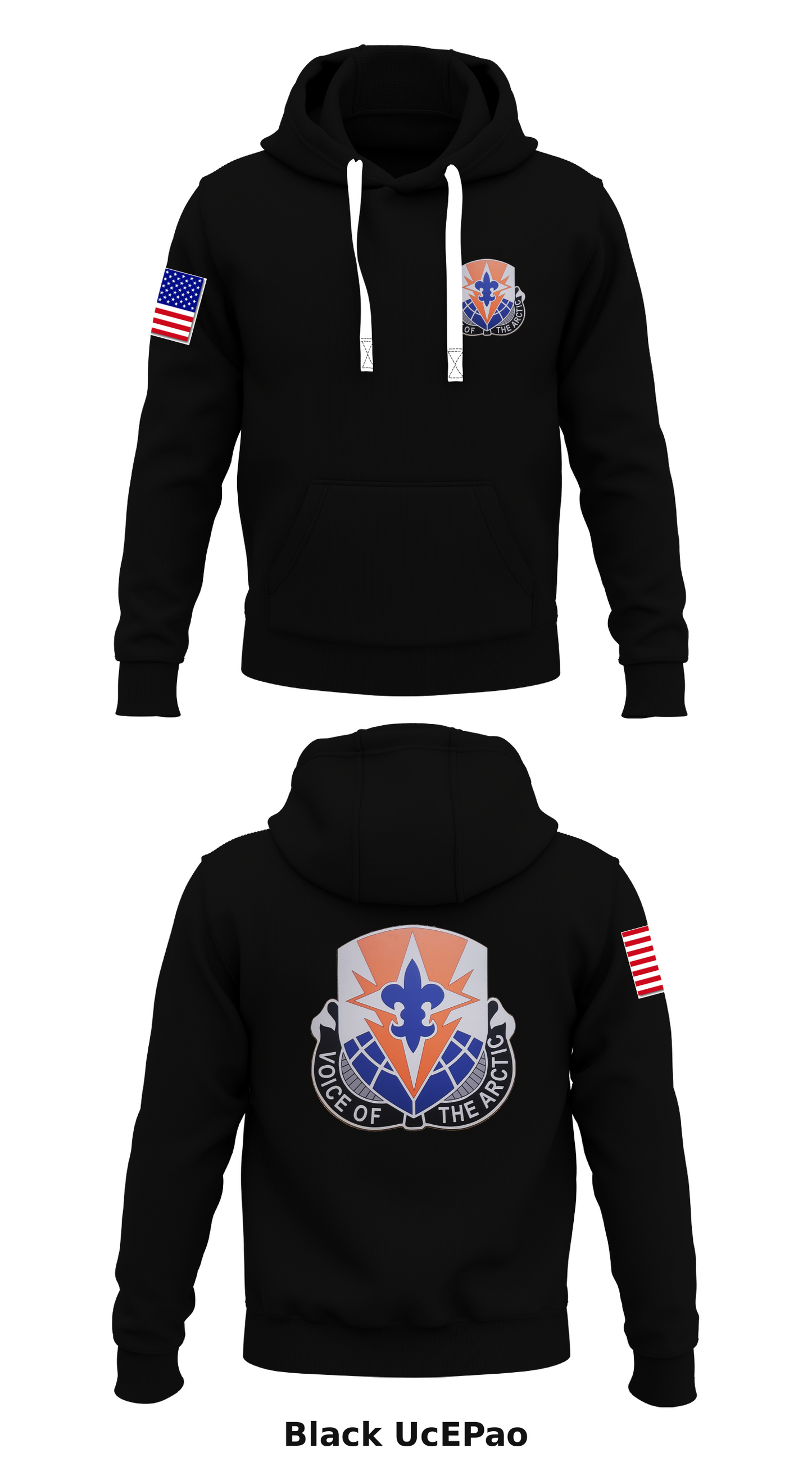 HHD 59th SIG BN Store 1 Core Men's Hooded Performance Sweatshirt - UcEPao