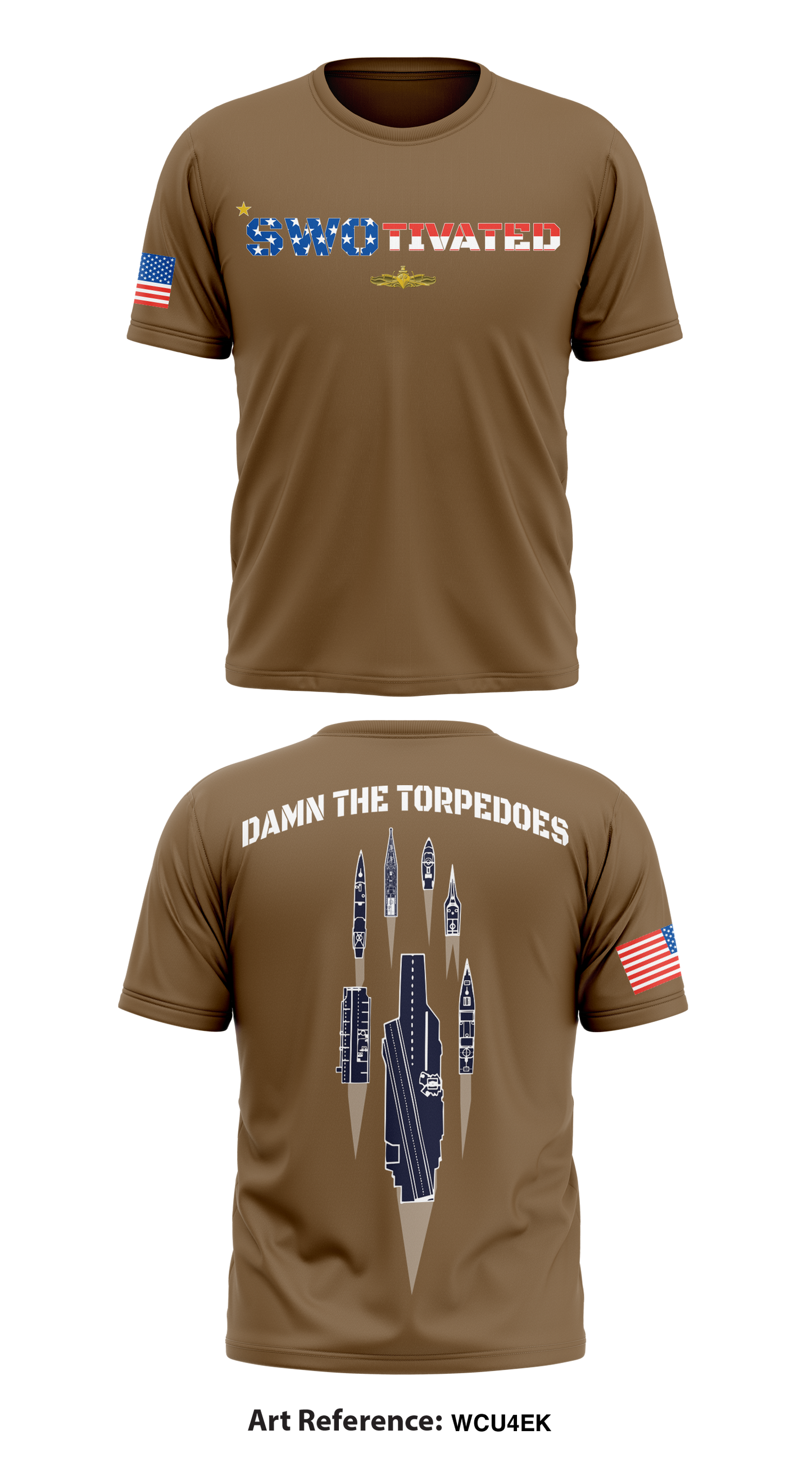 Surface Warfare Officer Store 1 Core Men's SS Performance Tee - WCu4Ek