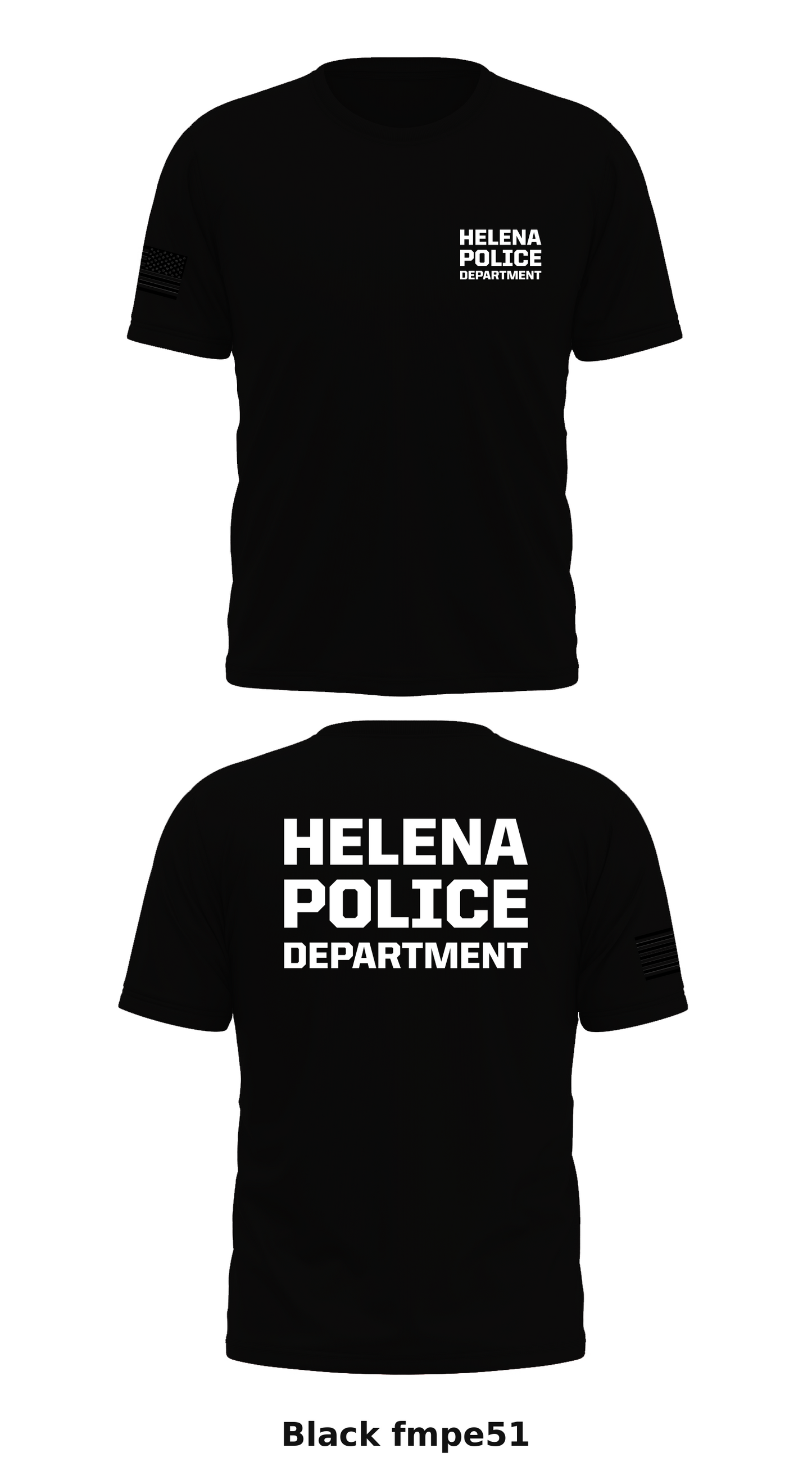 Helena PD Store 1 Core Men's SS Performance Tee - fmpe51