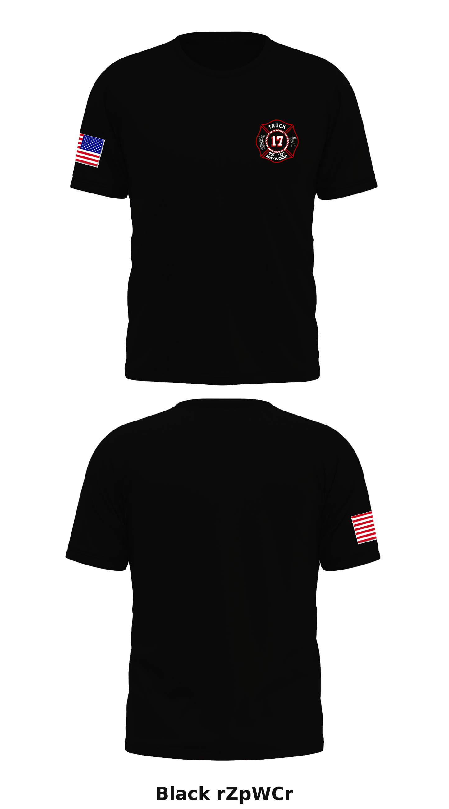 Truck 17 Store 1 Core Men's SS Performance Tee - rZpWCr