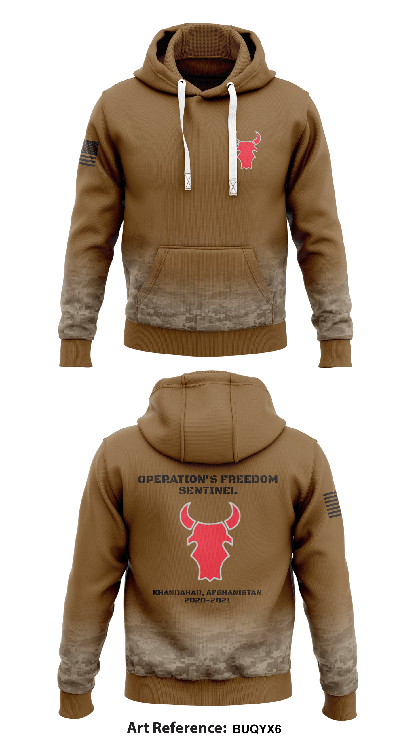 B Btry 1-194 FA Store 1 Core Men's Hooded Performance Sweatshirt - buQyX6