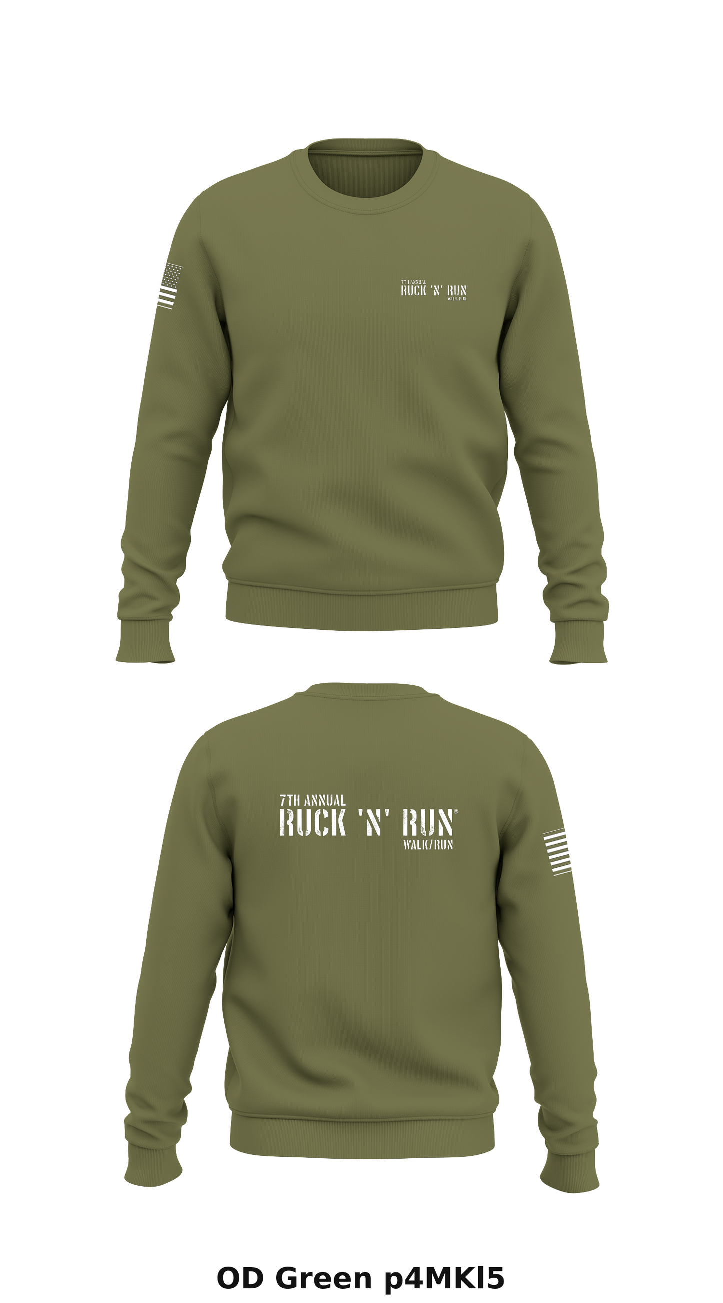 Ruck 'N' Run® Store 1 Core Men's Crewneck Performance Sweatshirt - p4MKl5
