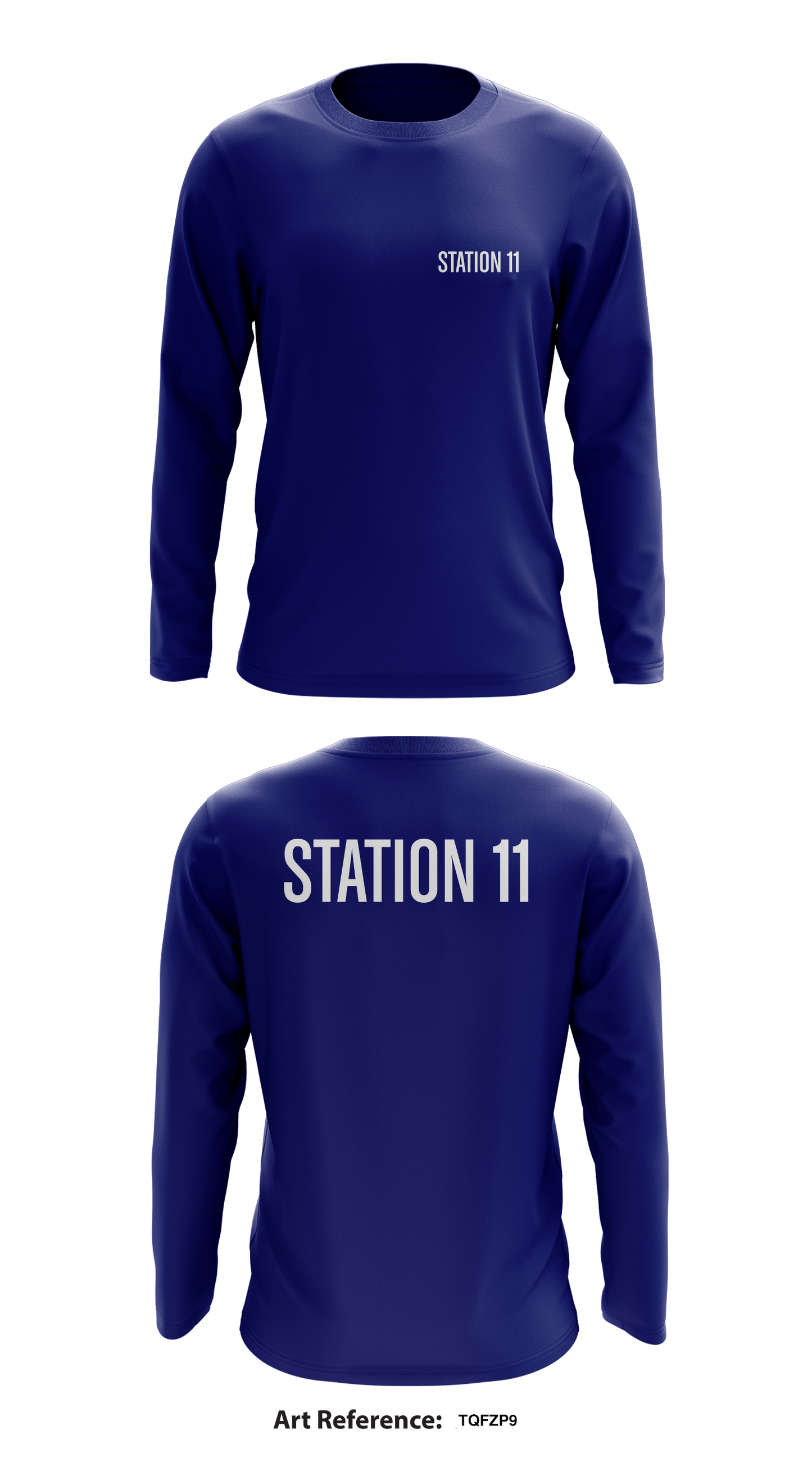 Station 11 Store 1 Core Men's LS Performance Tee - TQFzP9