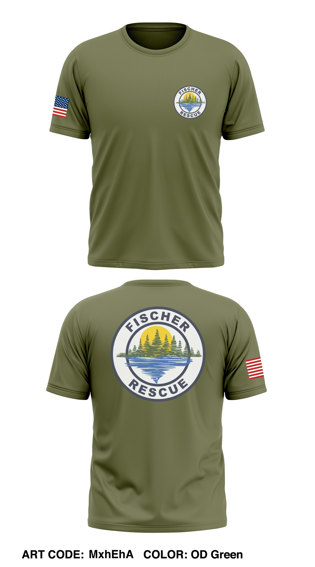 Short Core Men's SS Performance Tee - MxhEhA