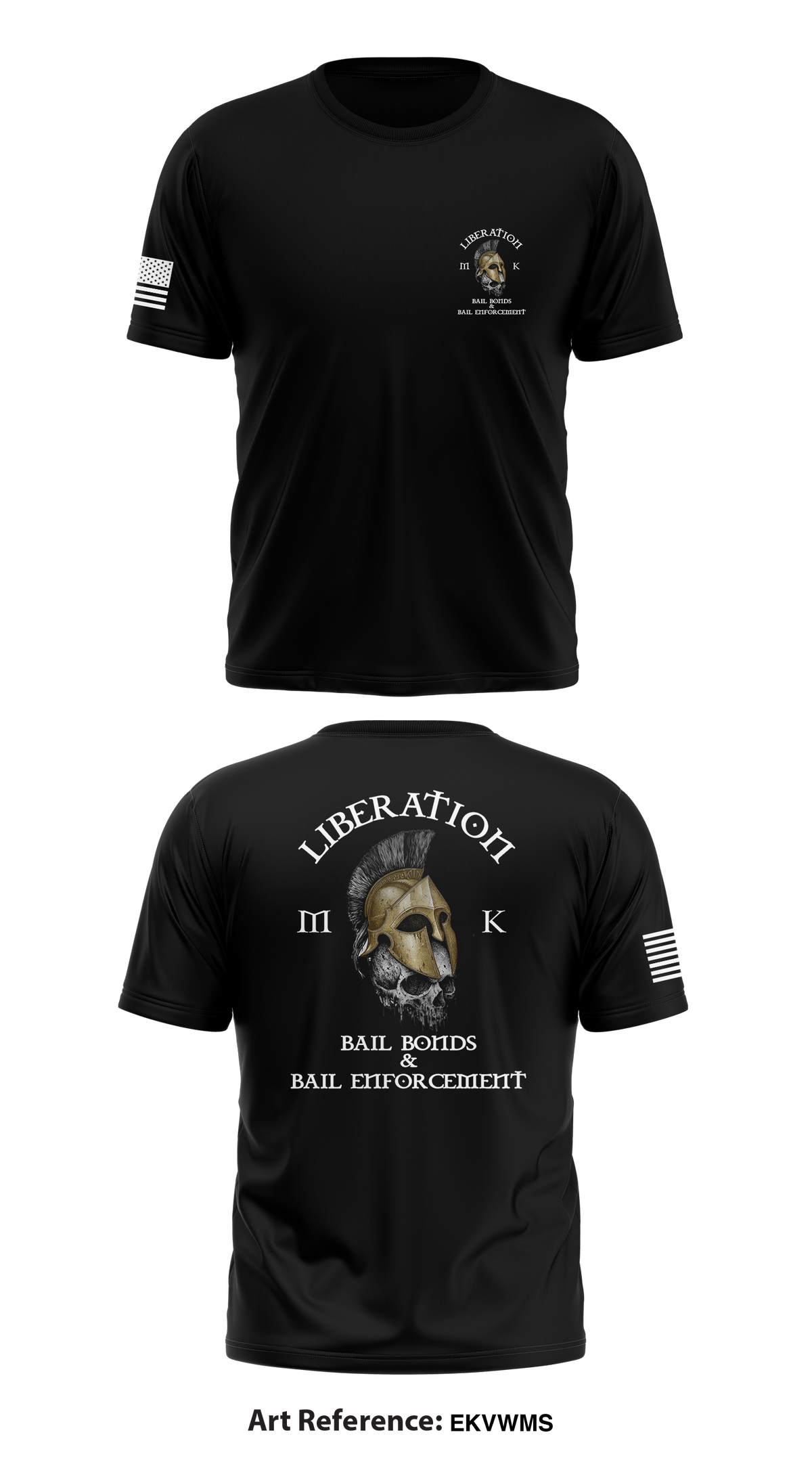 Liberation Bail Bonds & Bail Enforcement Store 1 Core Men's SS Performance Tee - eKvWmS