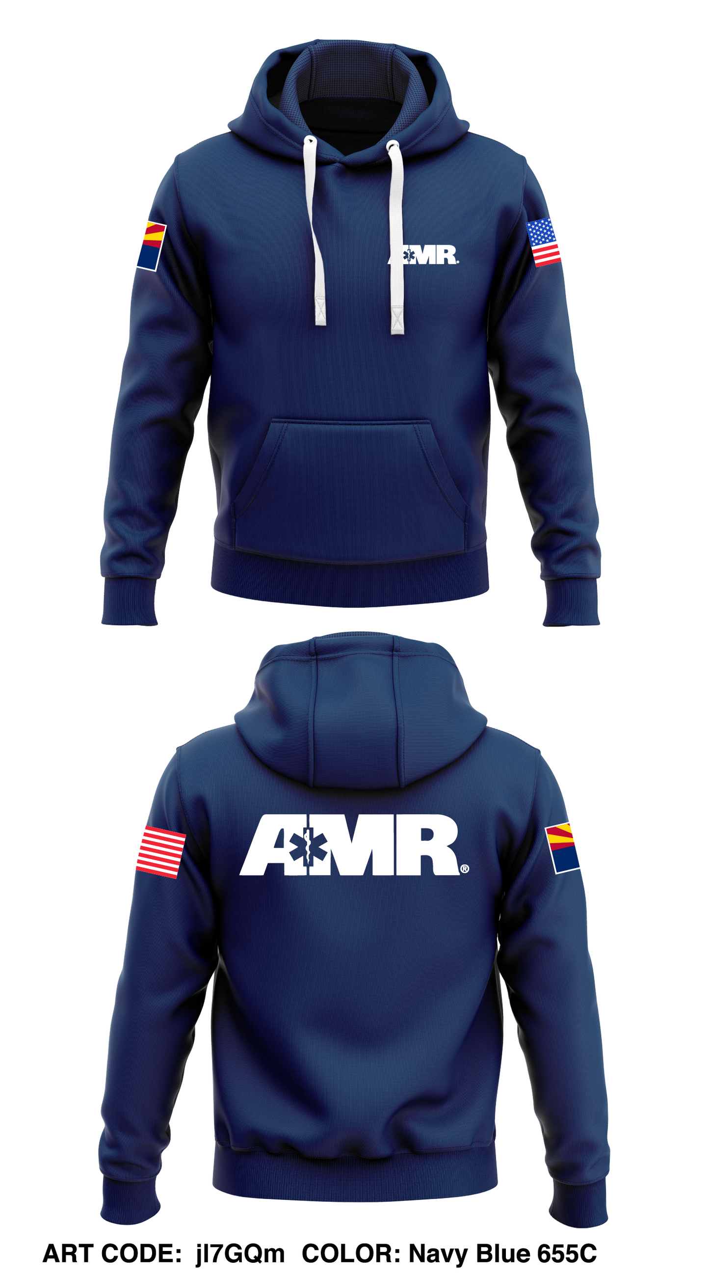 AMR Store 1 Core Men's Hooded Performance Sweatshirt - jl7GQm