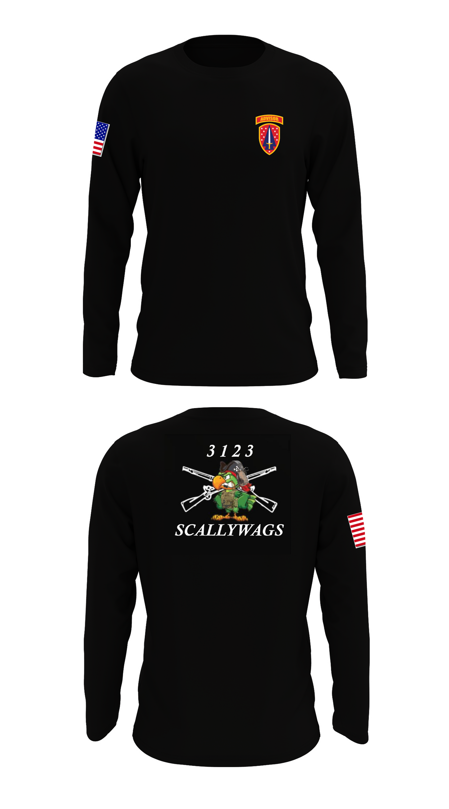 Skallywags Store 1 Core Men's LS Performance Tee - 45368778115