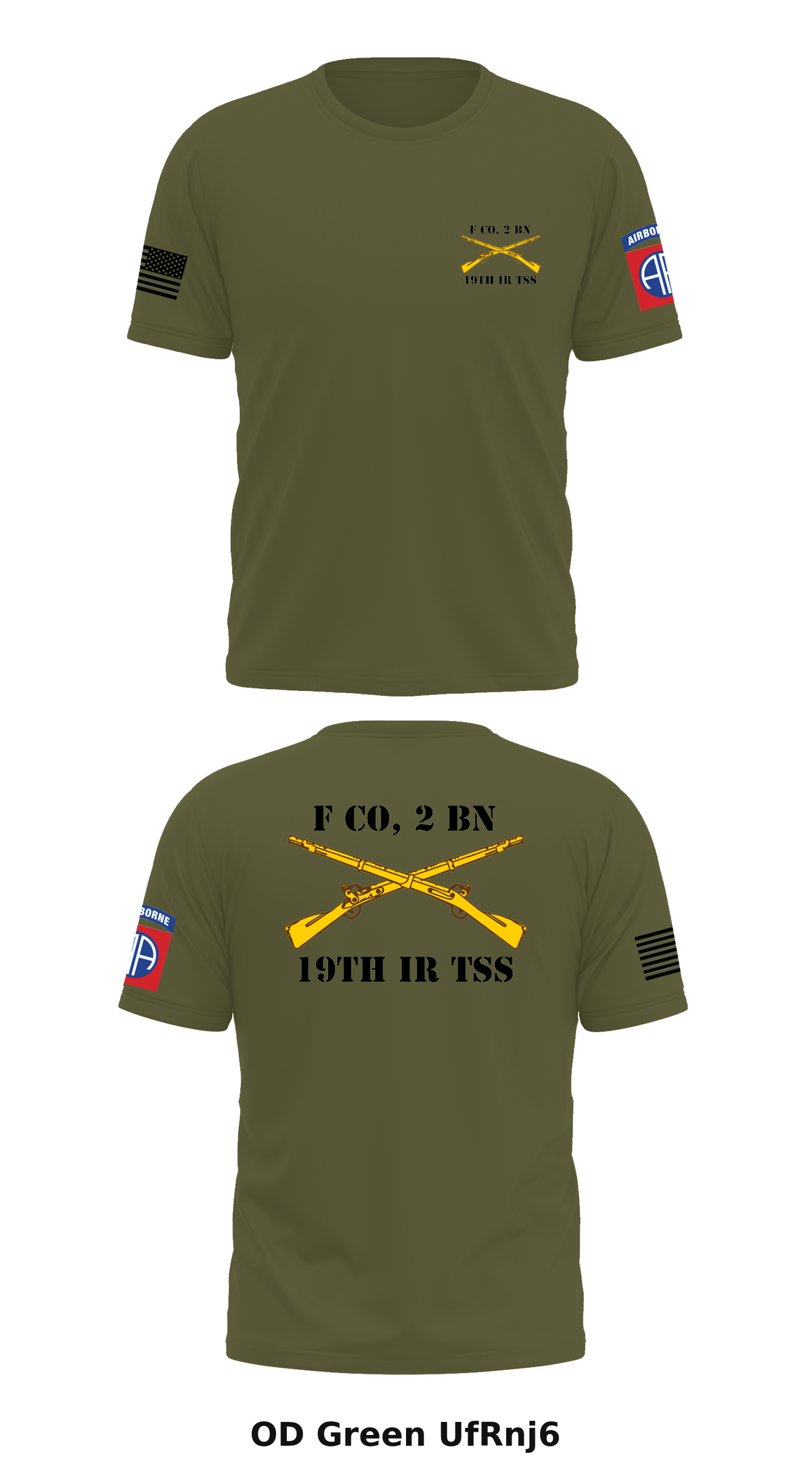 TSSF Co, 2 bn 19th ir Store 1 Core Men's SS Performance Tee - UfRnj6