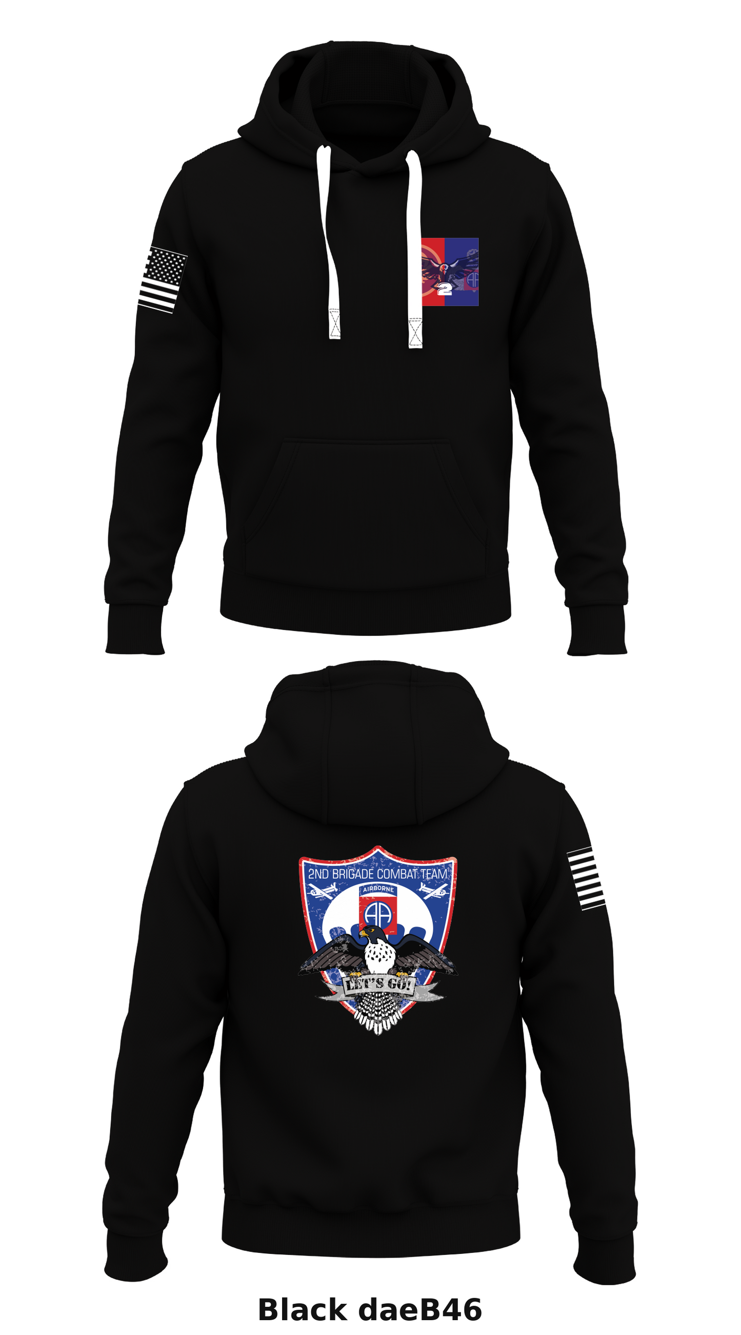 2nd Brigade Combat Team, 82nd Airborne Division Store 1 Core Men's Hooded Performance Sweatshirt - daeB46