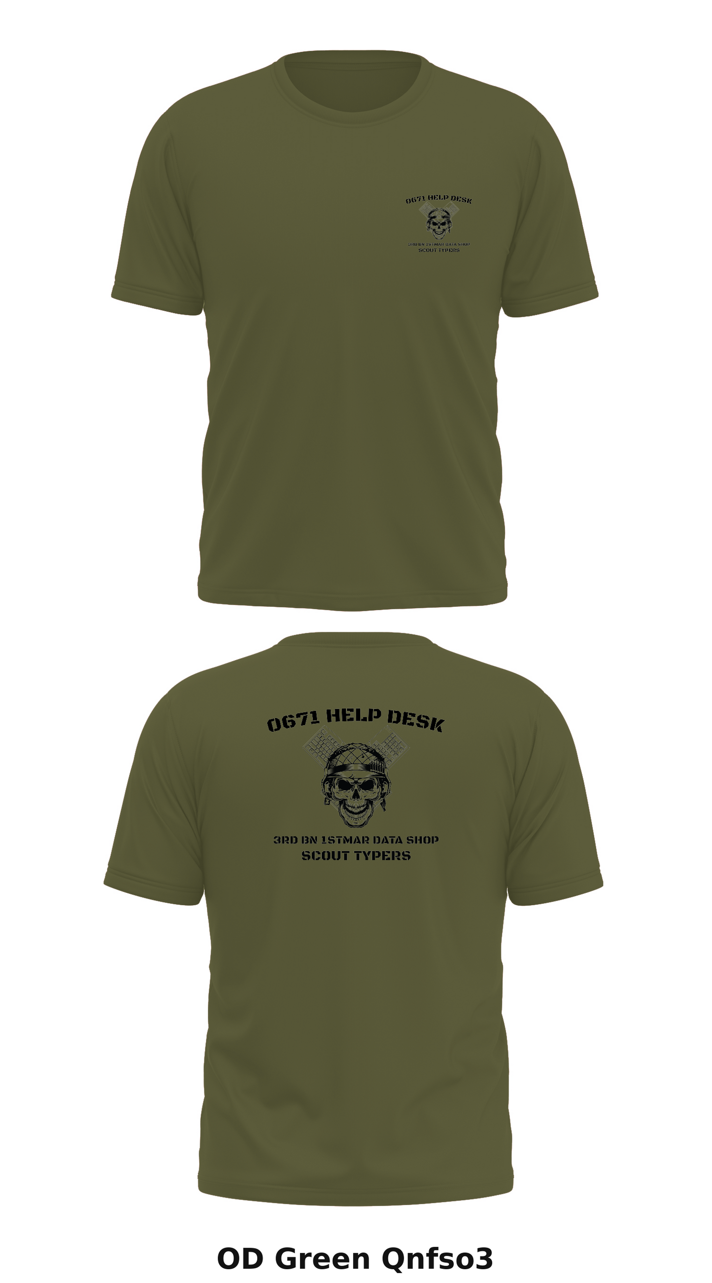 3rd Battalion 1st marines Store 1 Core Men's SS Performance Tee - Qnfso3