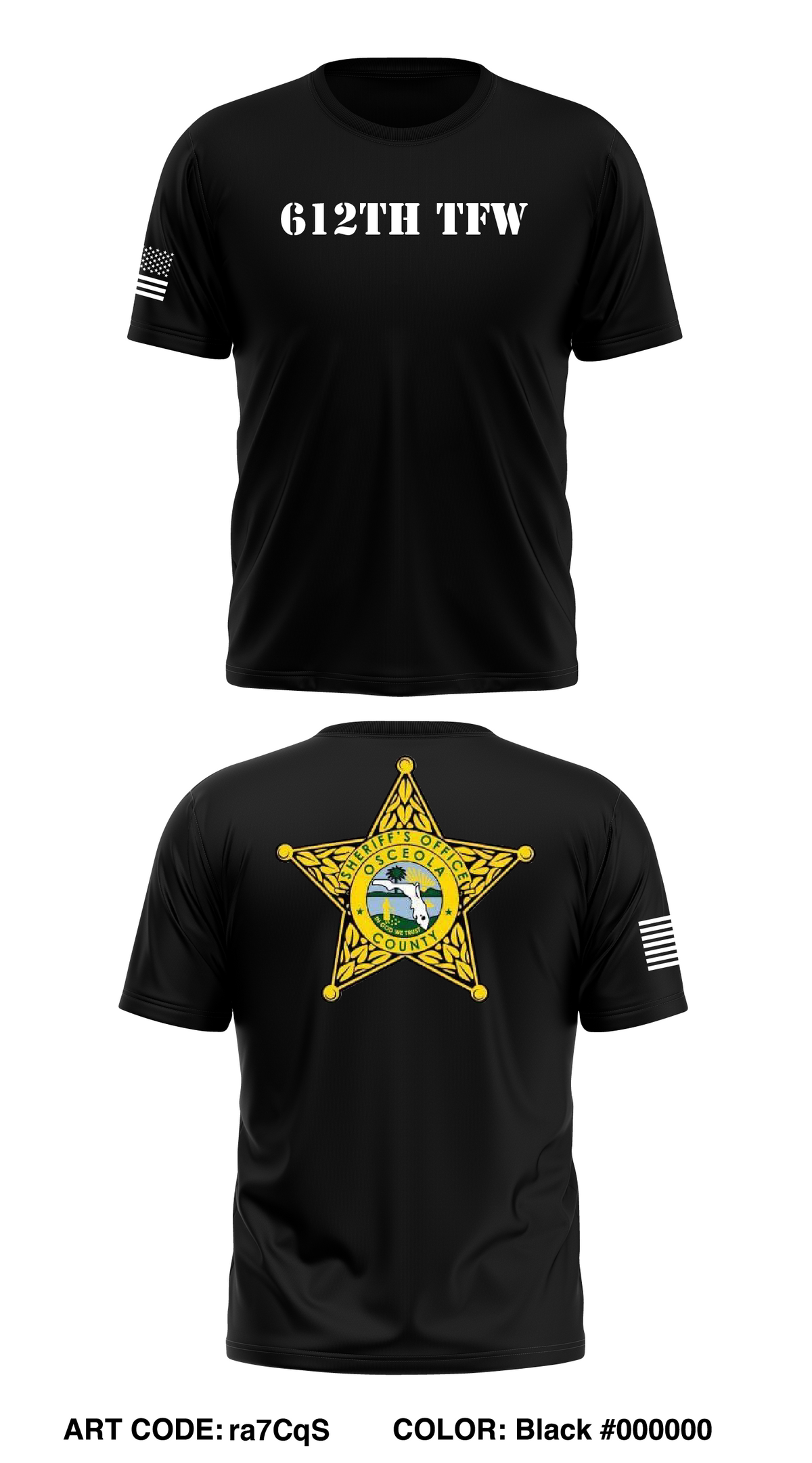 Osceola County Sheriffs Office Store 1 Core Men's SS Performance Tee - ra7CqS