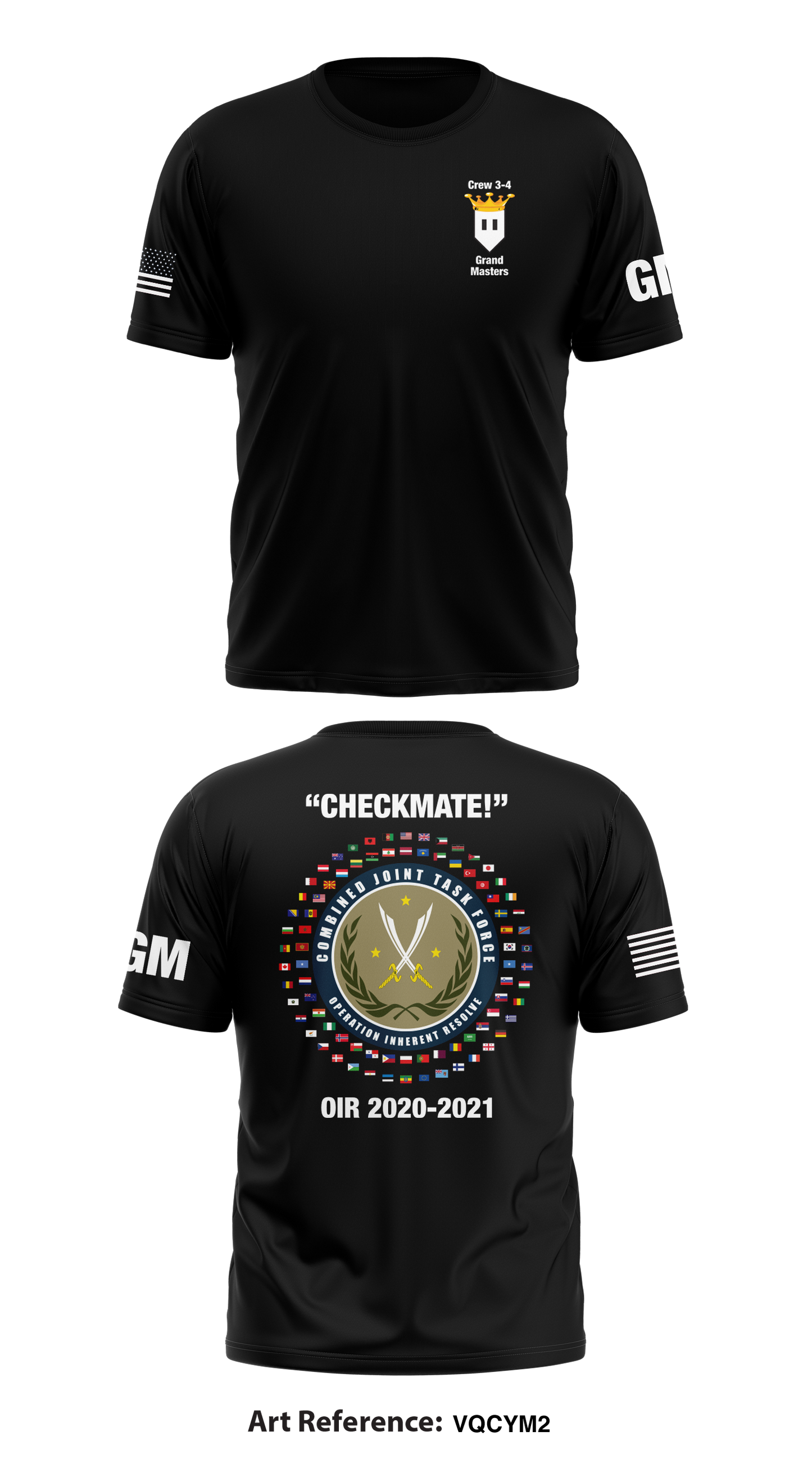 Crew 34, DET 3, 1st Space BDE Store 1 Core Men's SS Performance Tee - VqcYM2