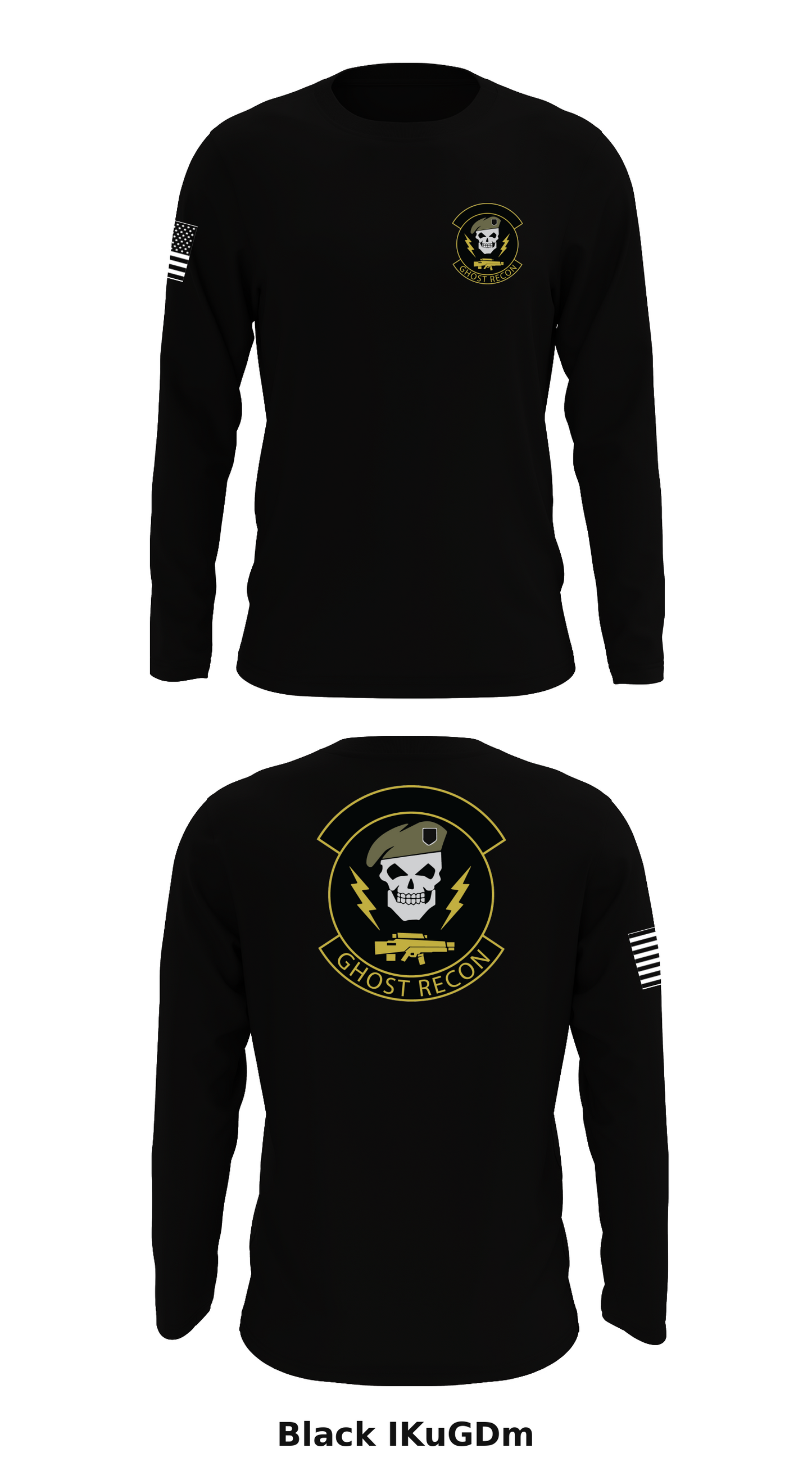 101st Airborne Div Store 1 Core Men's LS Performance Tee - IKuGDm
