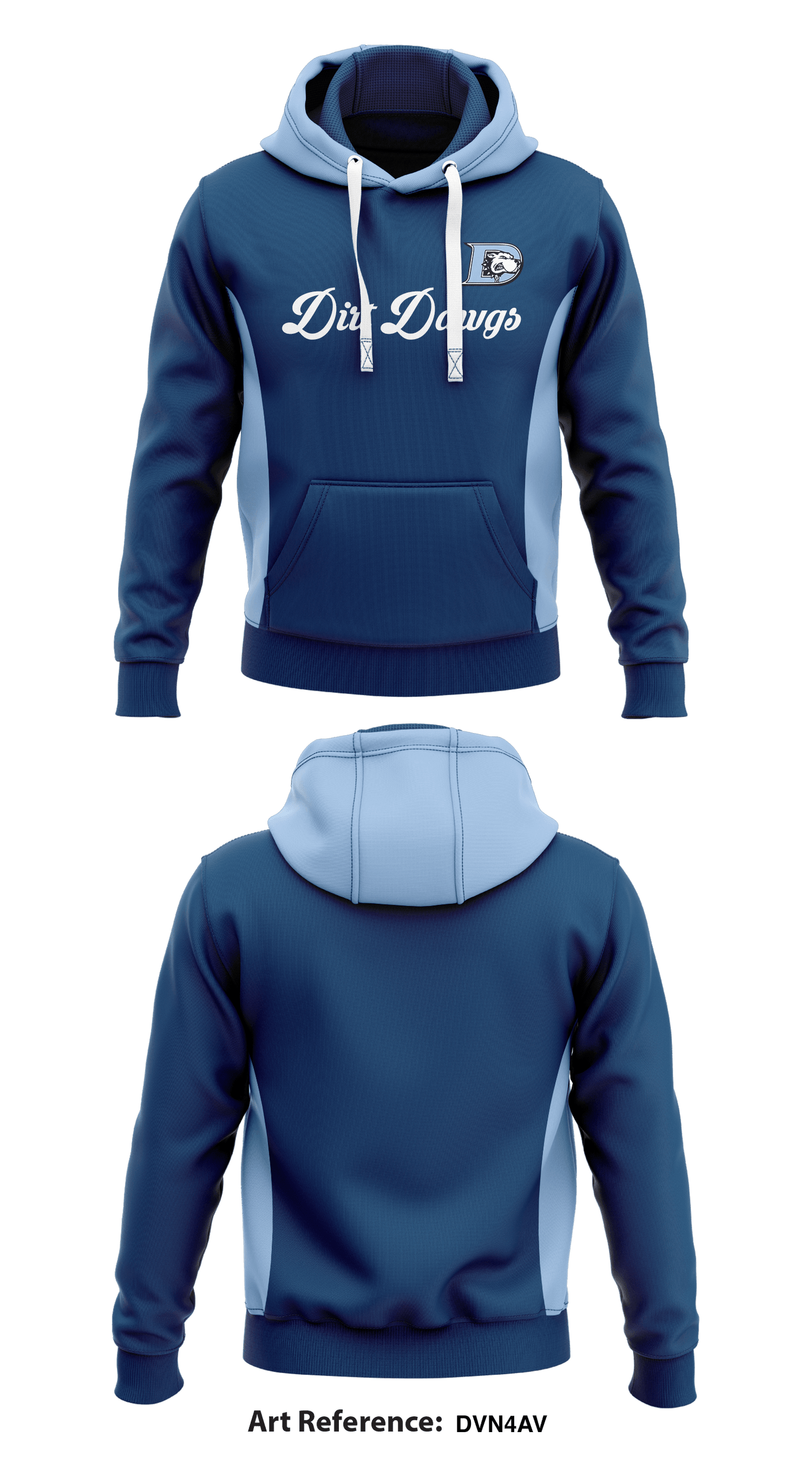 Philadelphia Dirt Dawgs Store 2 Core Men's Hooded Performance Sweatshirt - DvN4AV