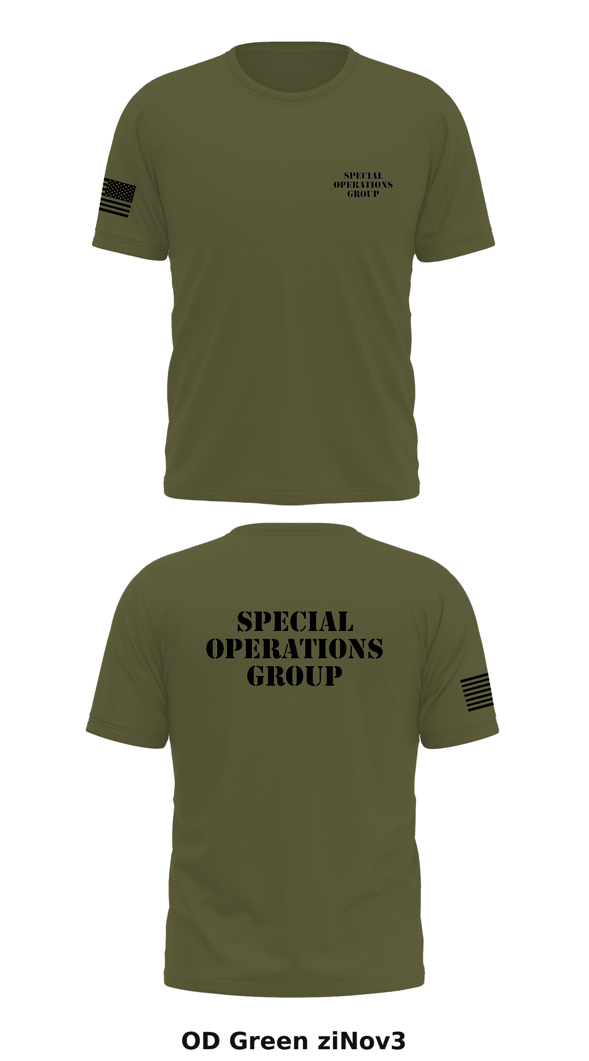 Special Operations Group Store 1 Core Men's SS Performance Tee - ziNov3